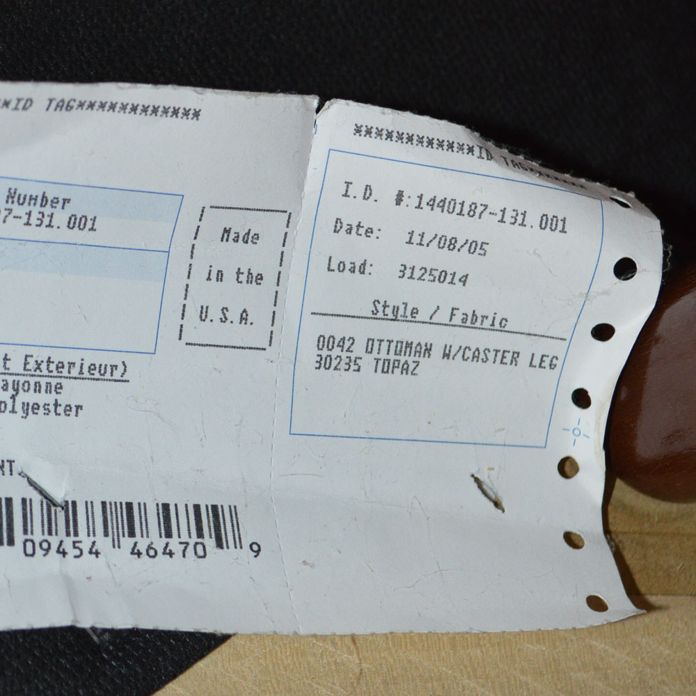 Upholstered Club Chair and Ottoman by Best Chairs, INC.