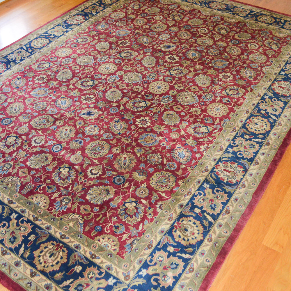 Power-Loomed Couristan "Shiraz" Wool Area Rug
