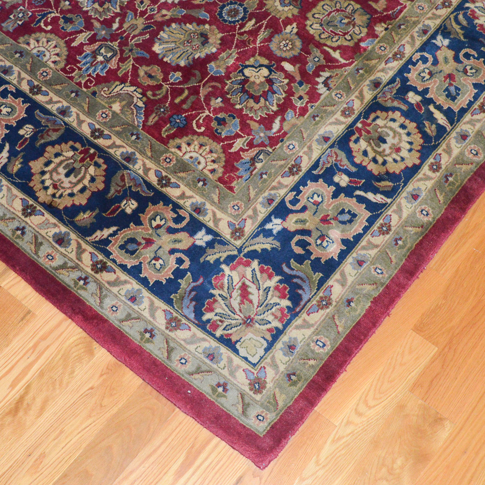 Power-Loomed Couristan "Shiraz" Wool Area Rug