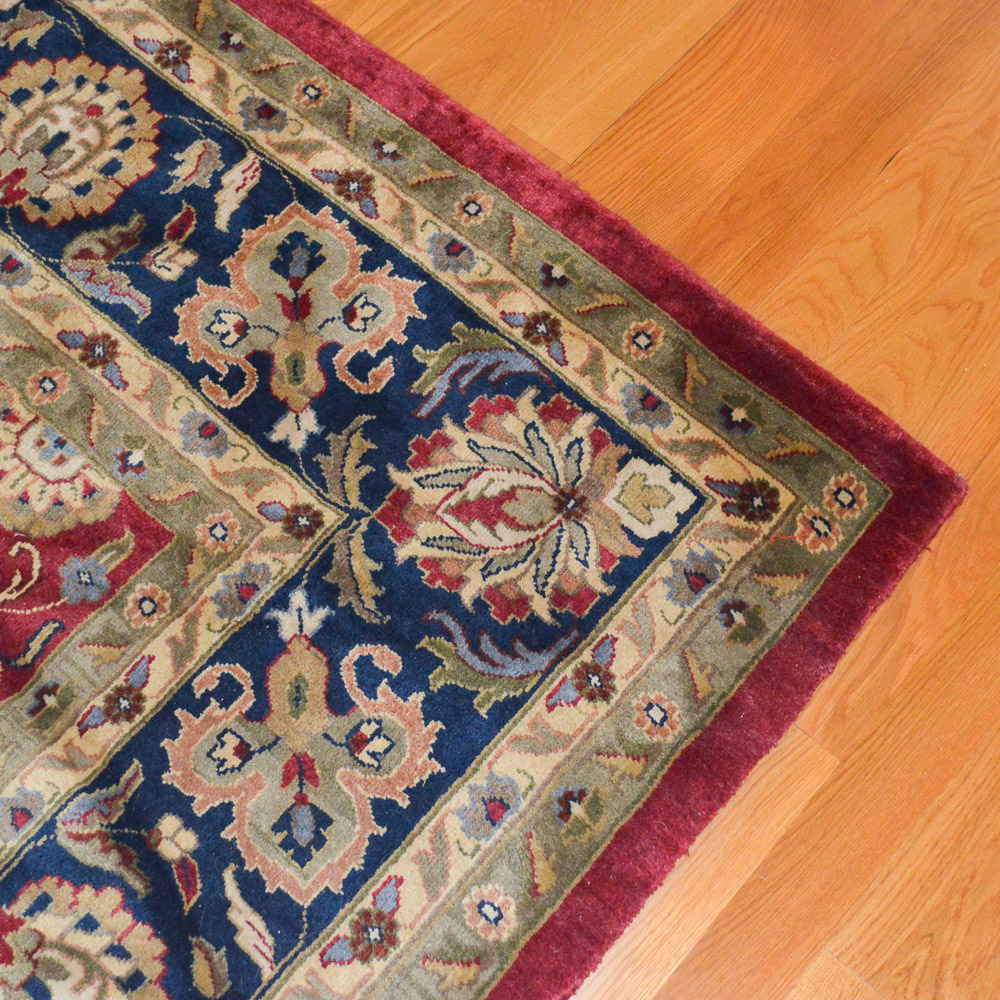 Power-Loomed Couristan "Shiraz" Wool Area Rug