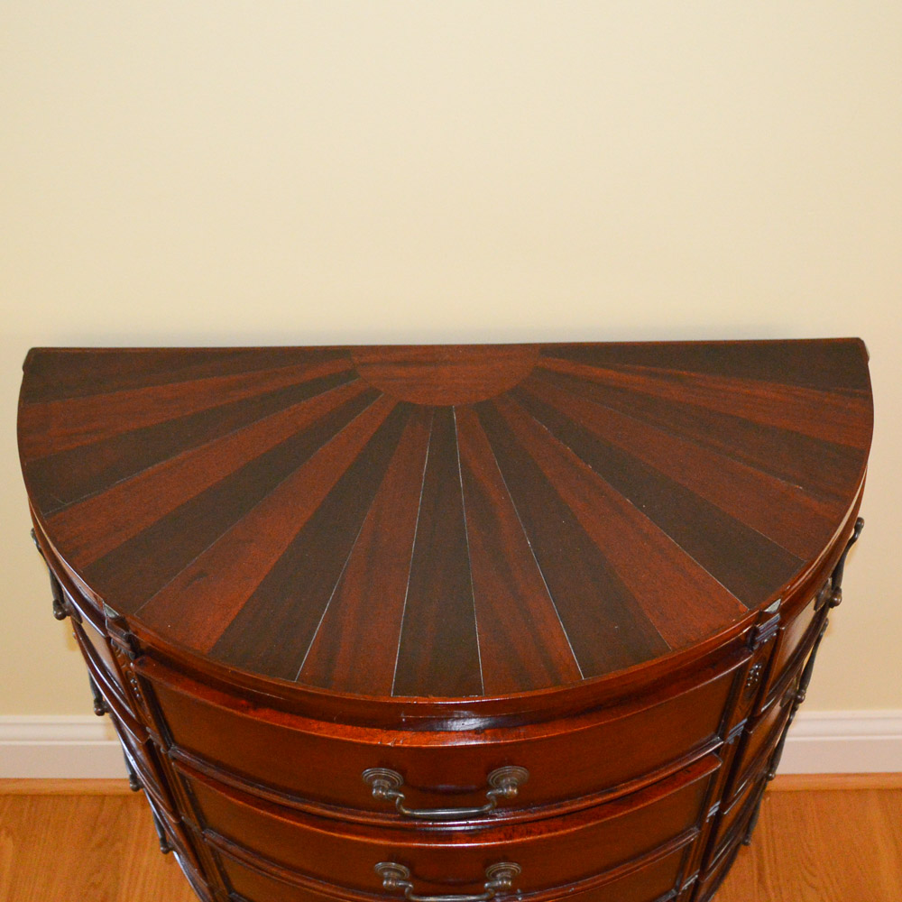 Federal Style Demilune Commode