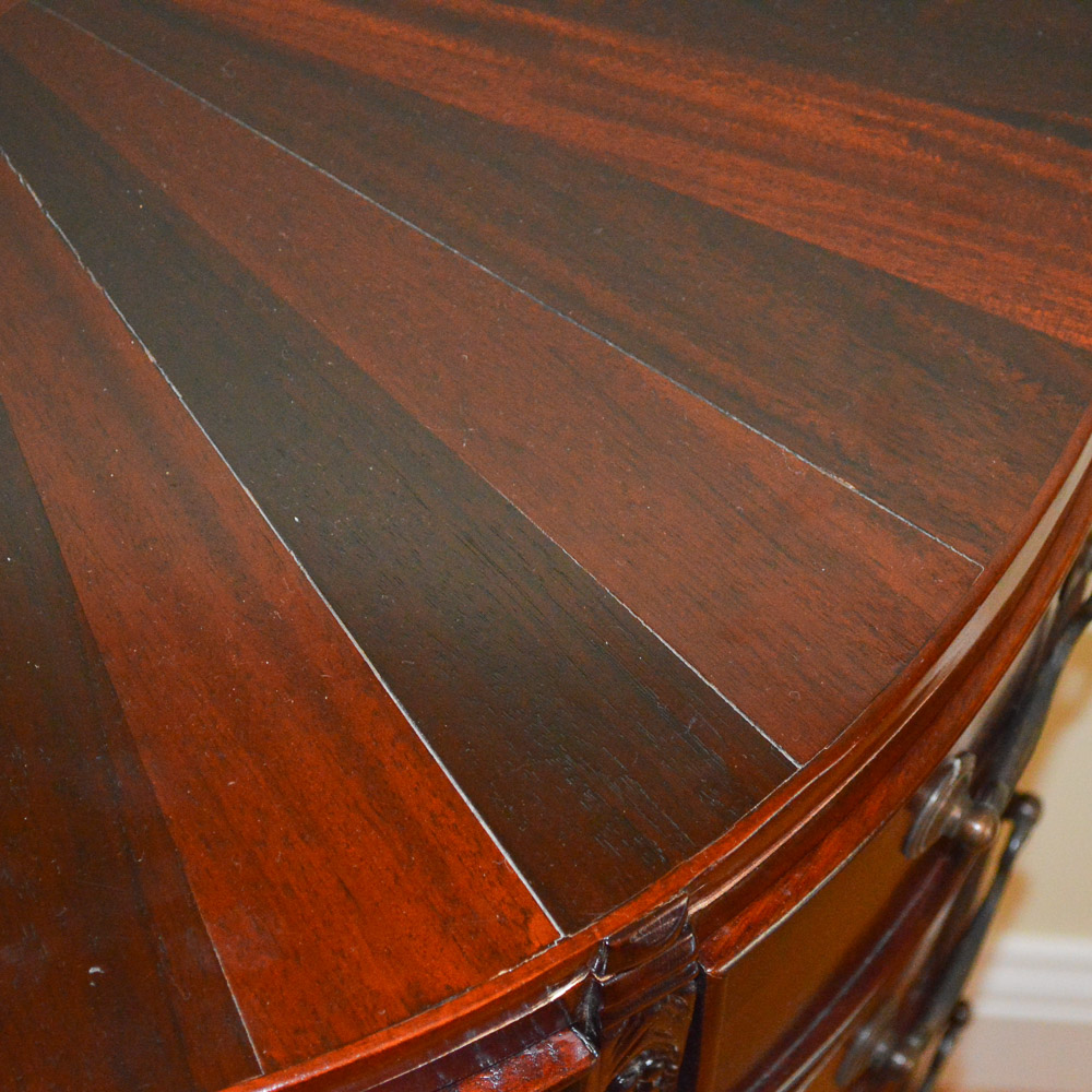 Federal Style Demilune Commode