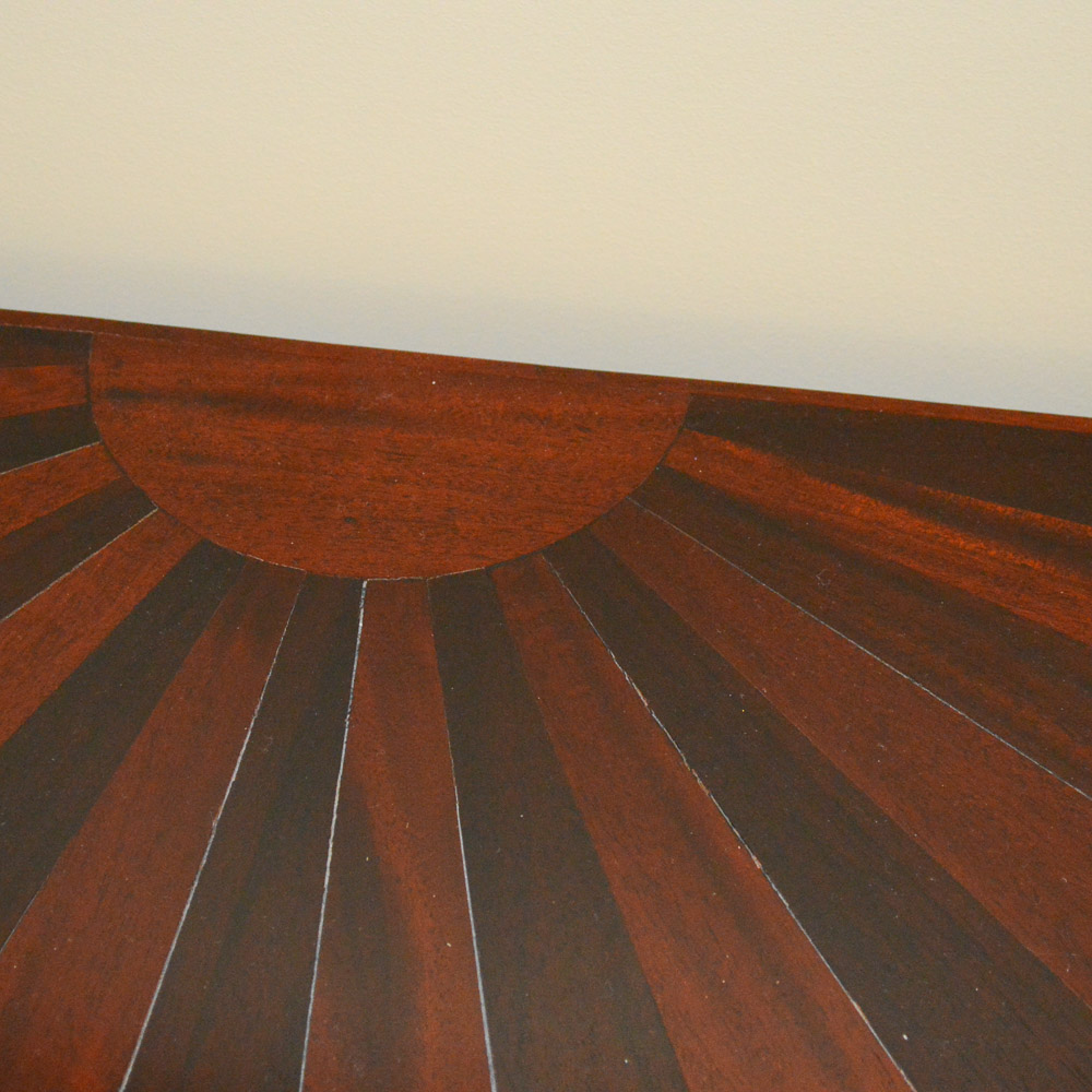 Federal Style Demilune Commode