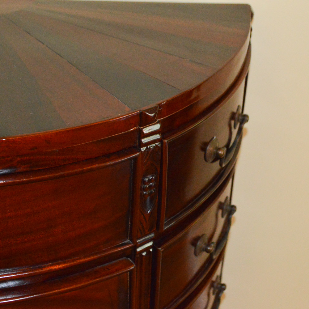 Federal Style Demilune Commode