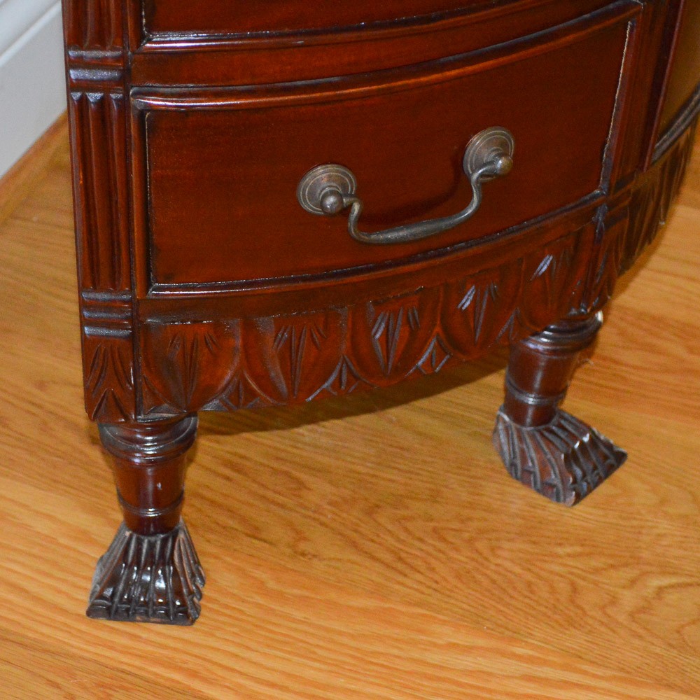 Federal Style Demilune Commode
