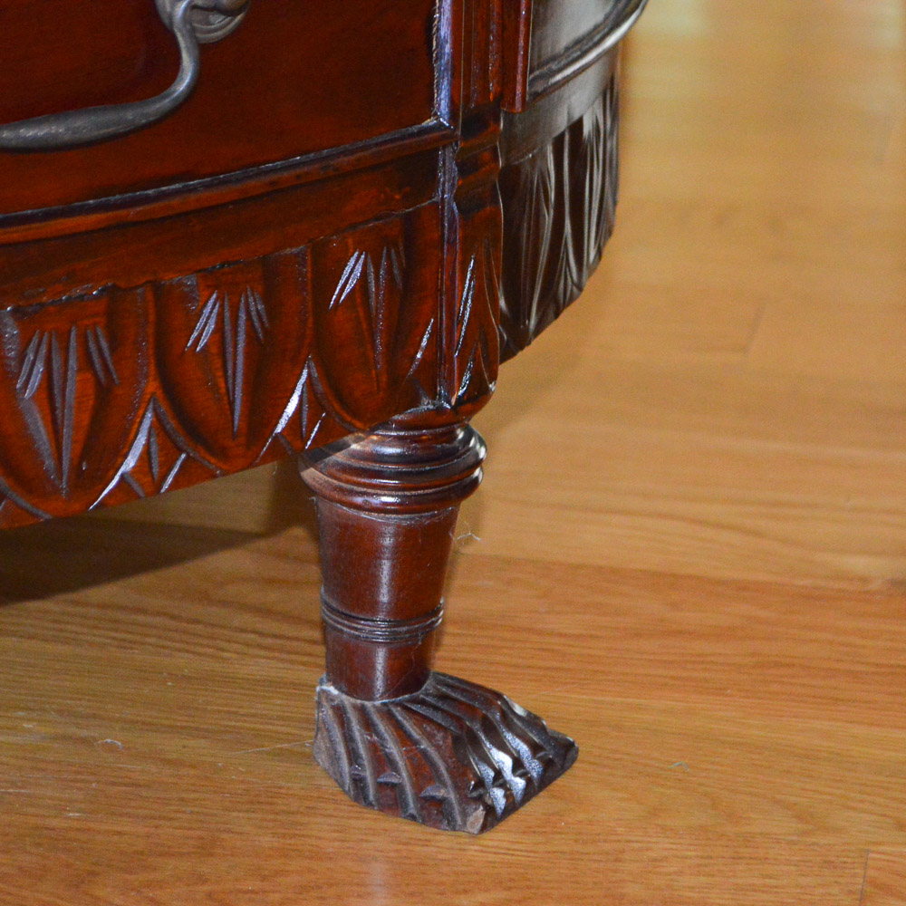 Federal Style Demilune Commode