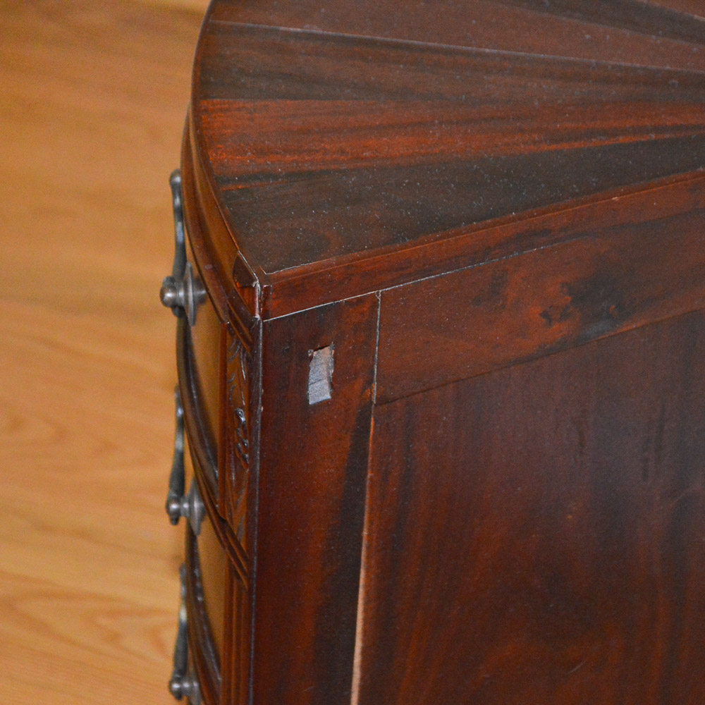 Federal Style Demilune Commode