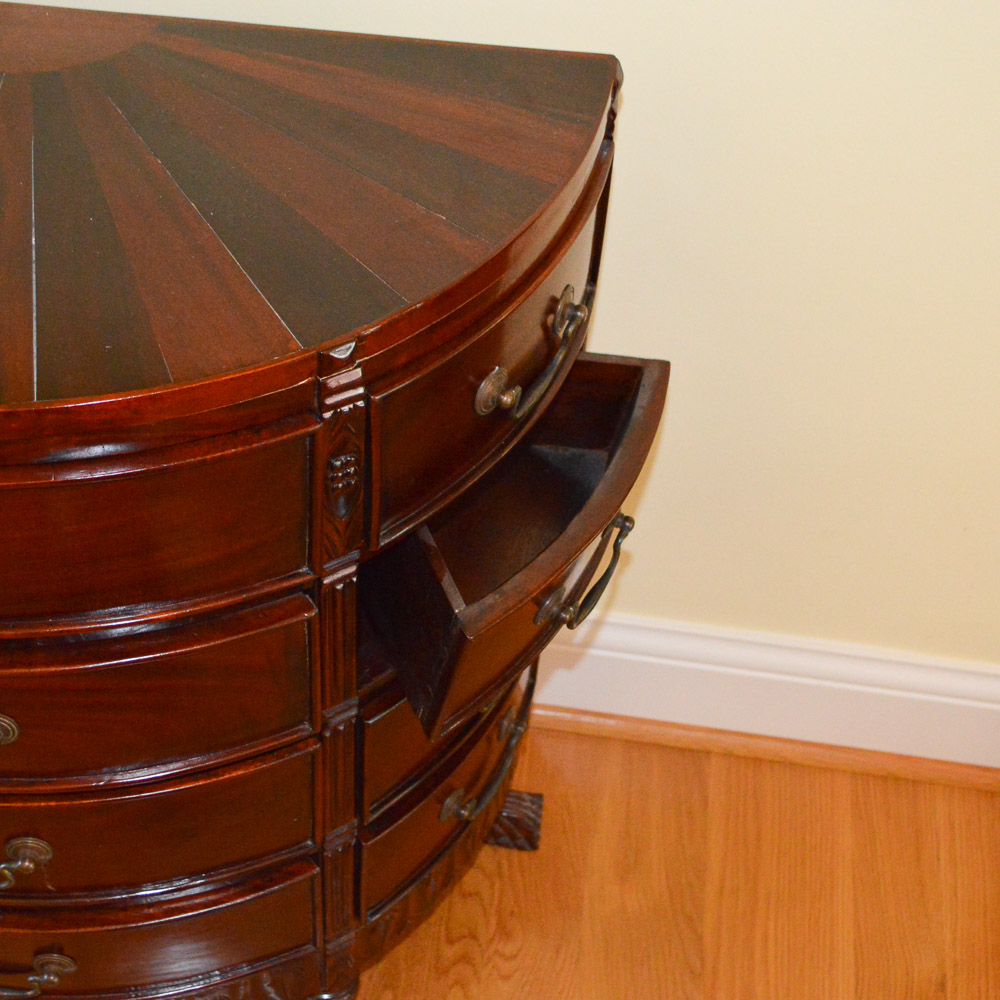 Federal Style Demilune Commode