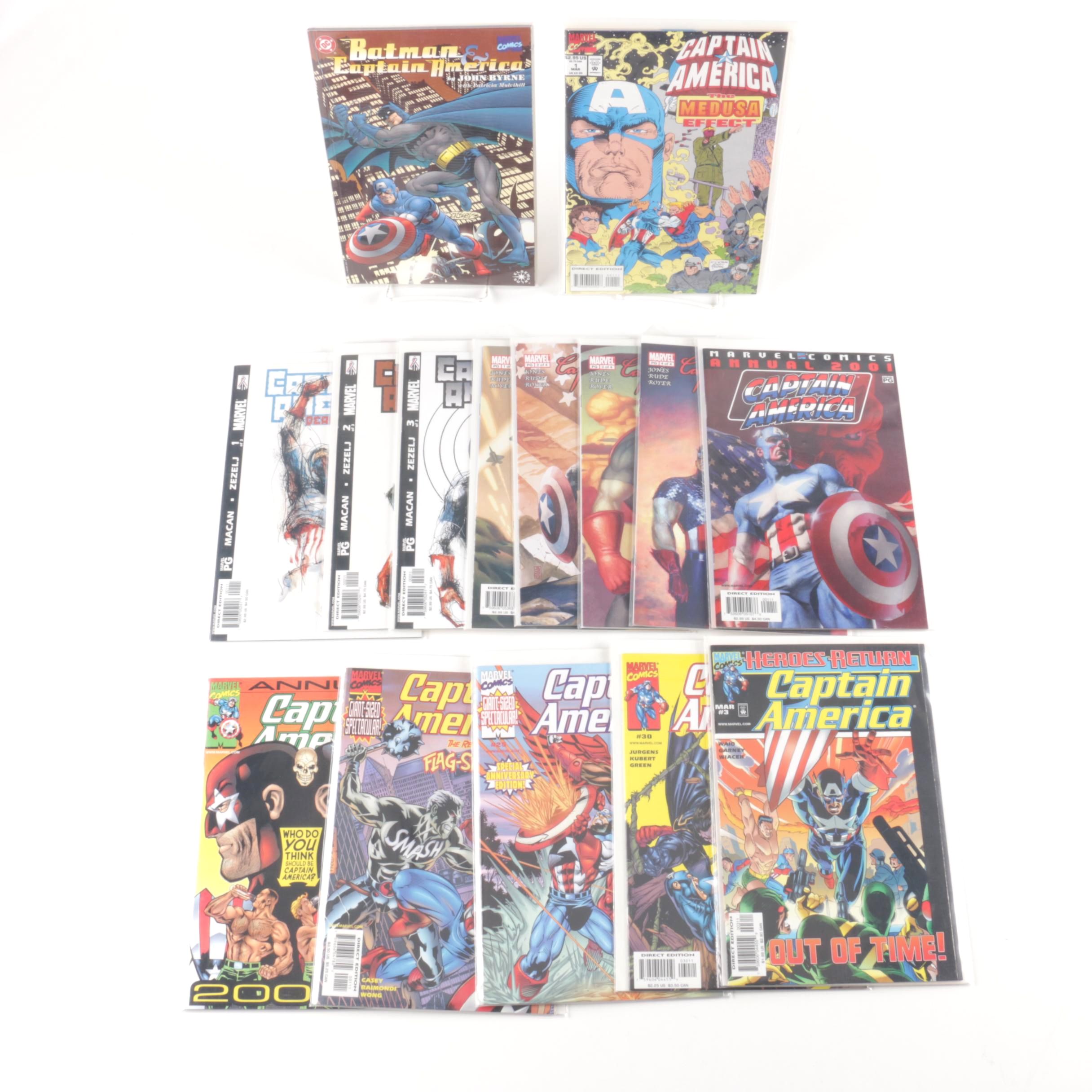 Modern Age Comics "Captain America" Comics