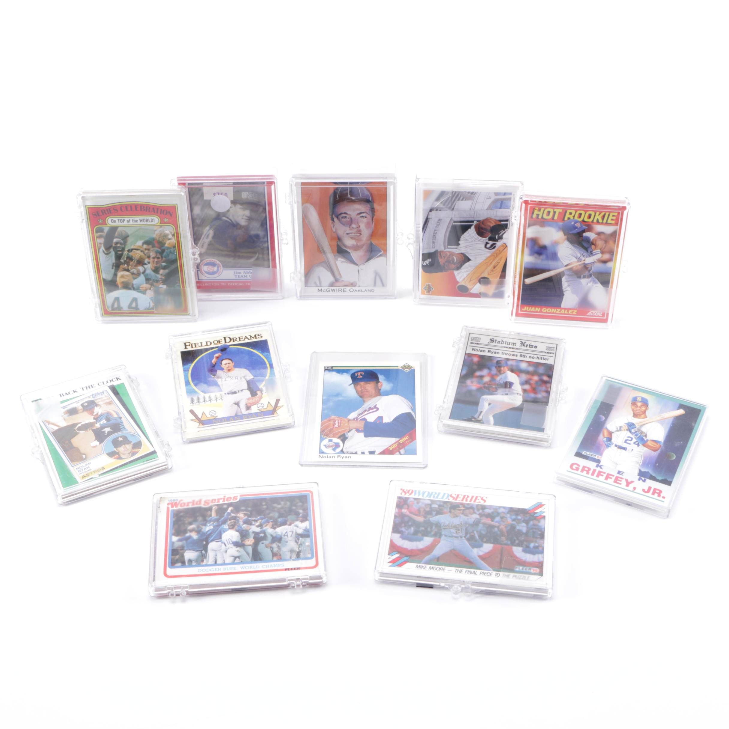 Assortment of 1980s and 1990s Baseball Cards