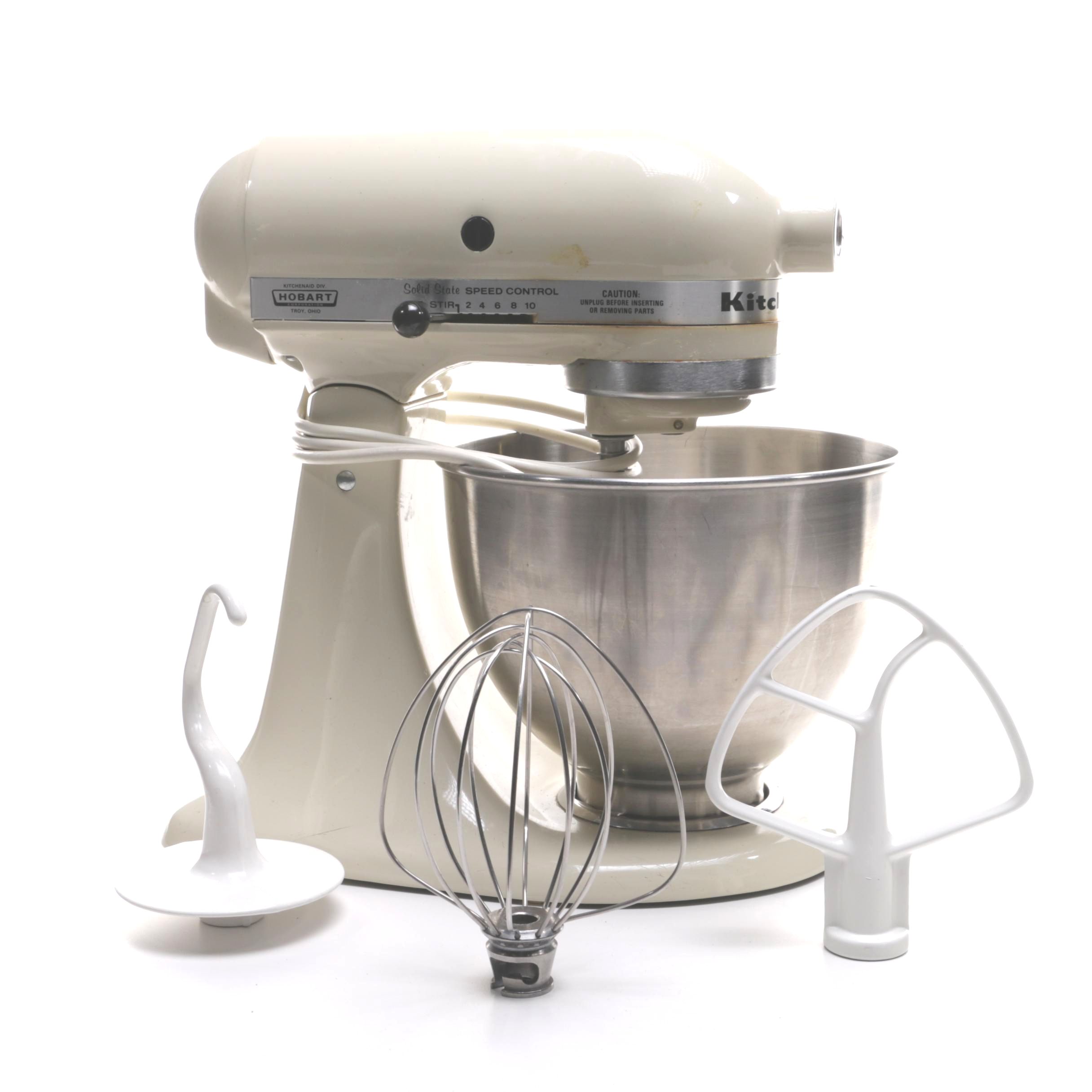 KitchenAid 4.5 Quart Household Stand Mixer and Accessories