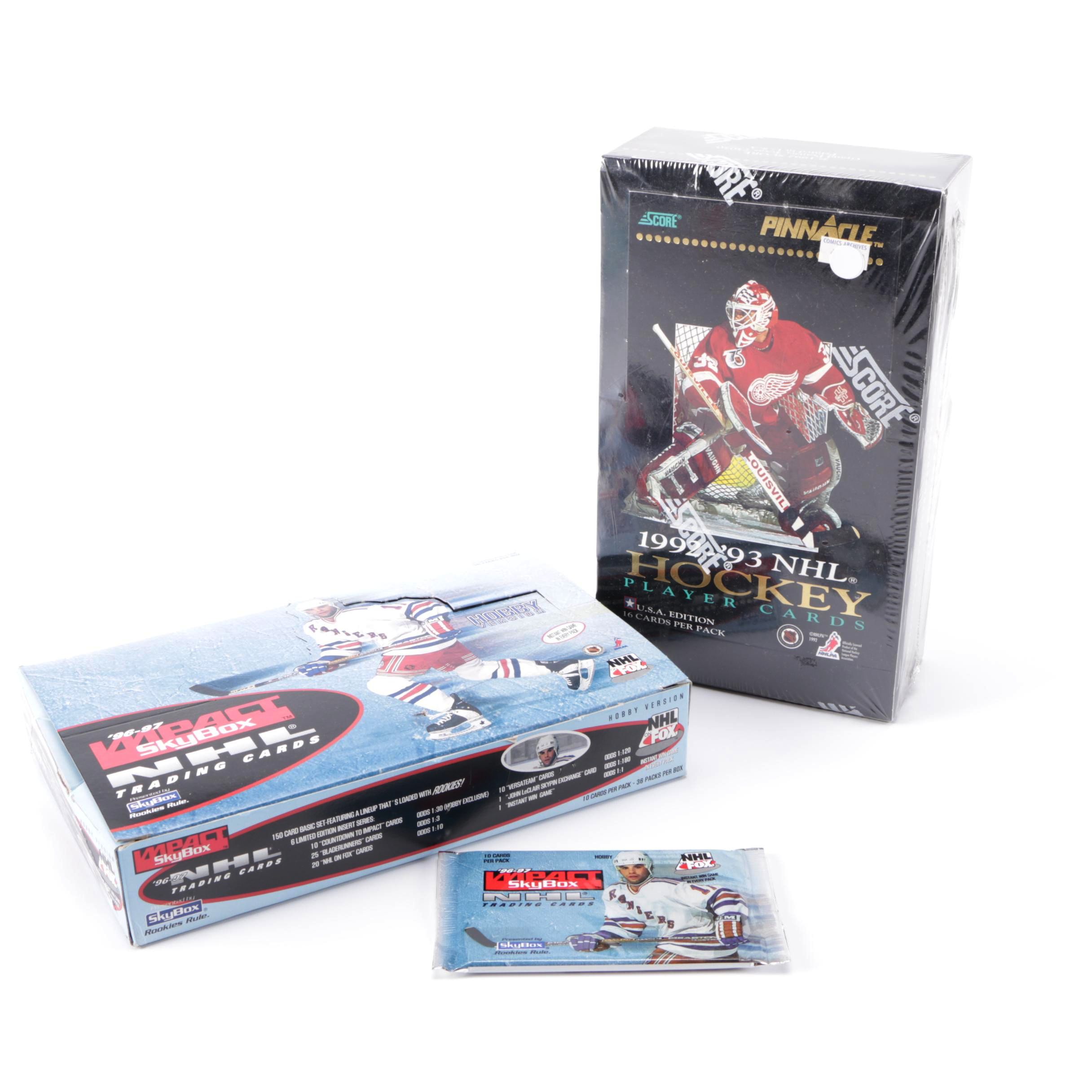 Assorted 1990s Hockey Cards