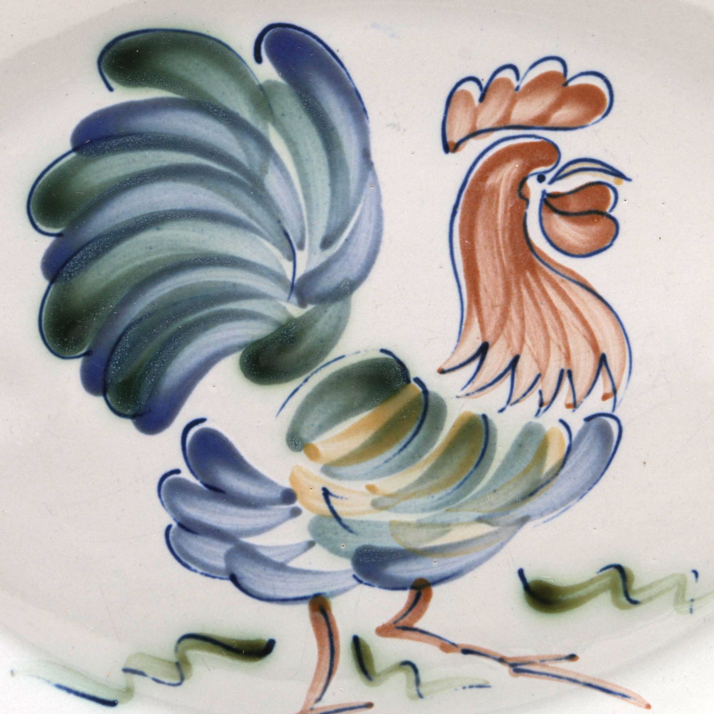 2004 Louisville Stoneware "Rooster" Plate