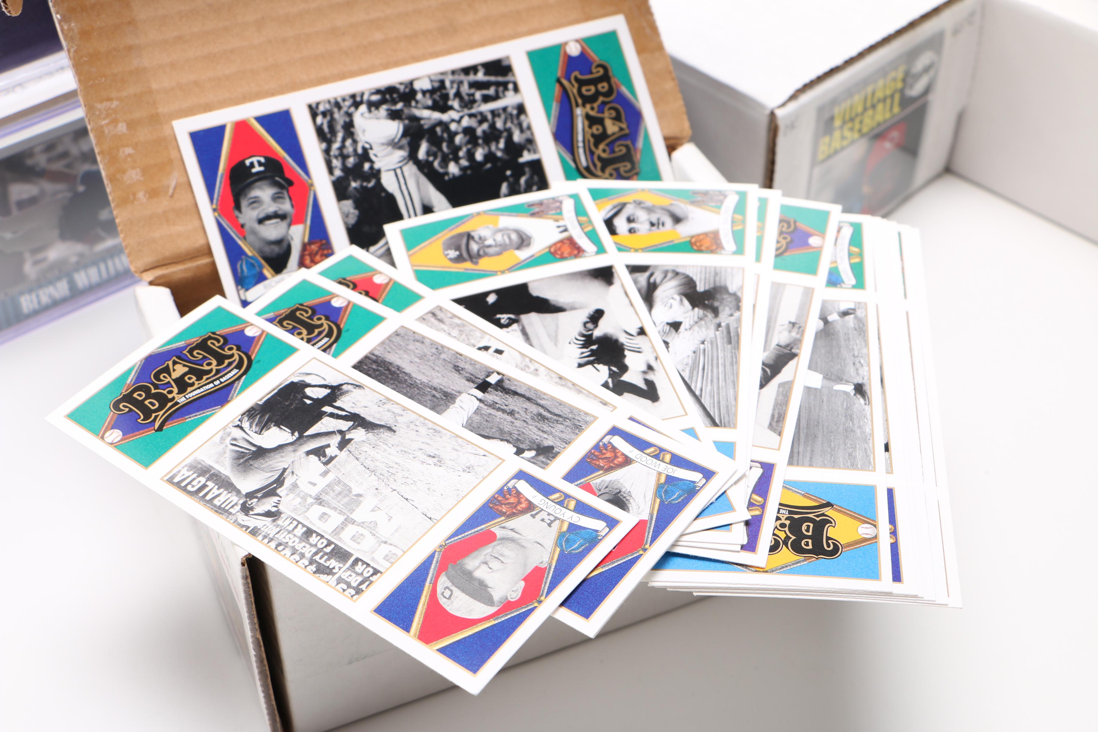 1990s and 2000s Score and Upper Deck Trading Cards