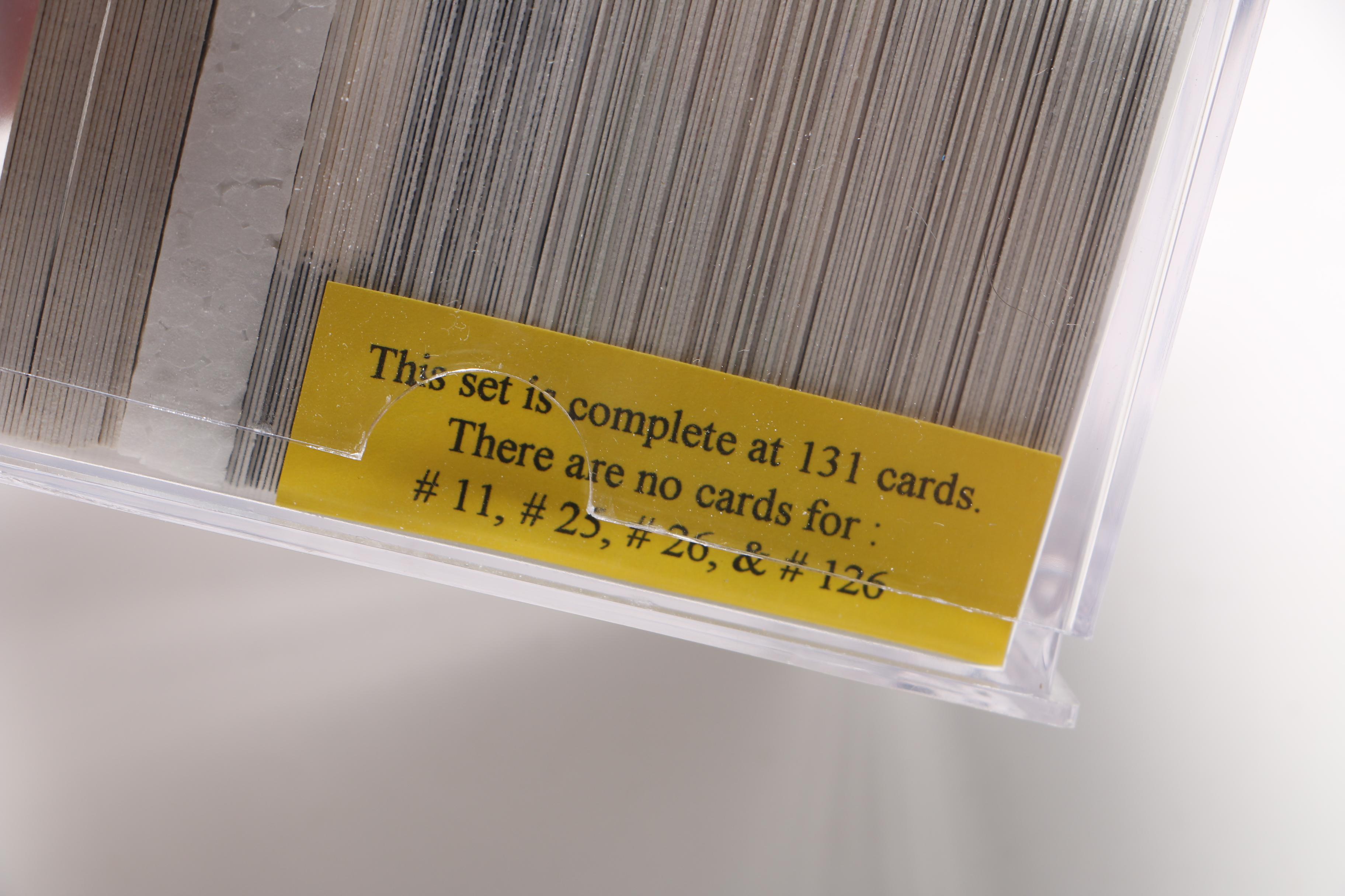 1990s and 2000s Score and Upper Deck Trading Cards