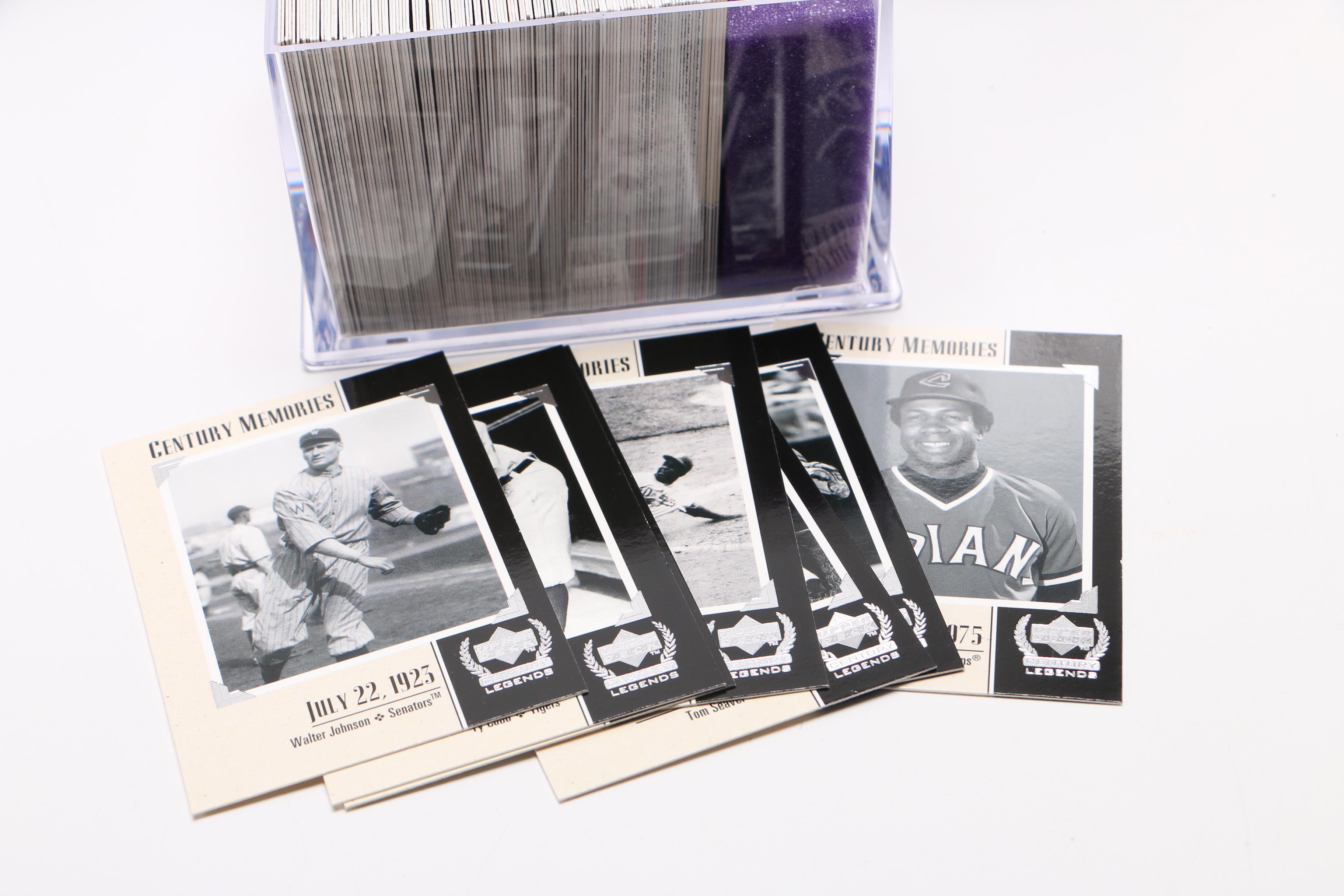 1990s and 2000s Score and Upper Deck Trading Cards