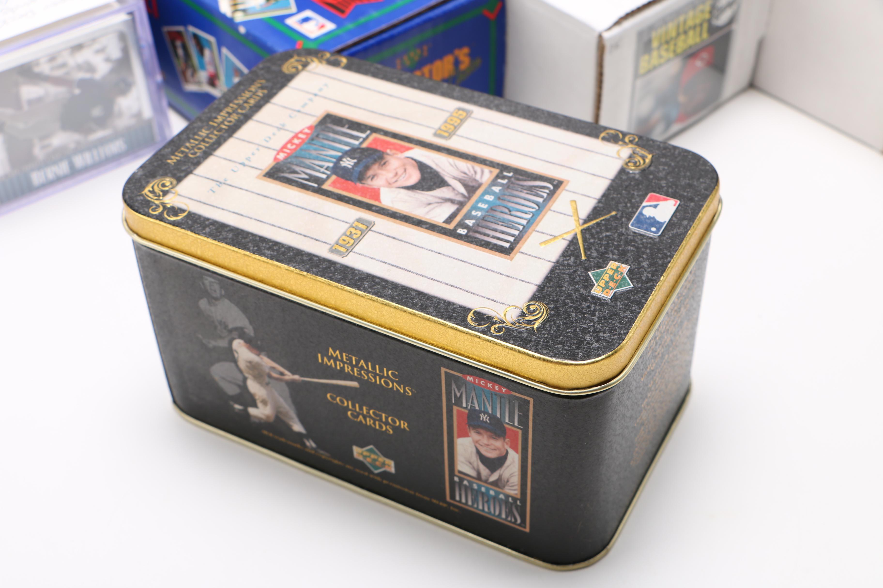 1990s and 2000s Score and Upper Deck Trading Cards