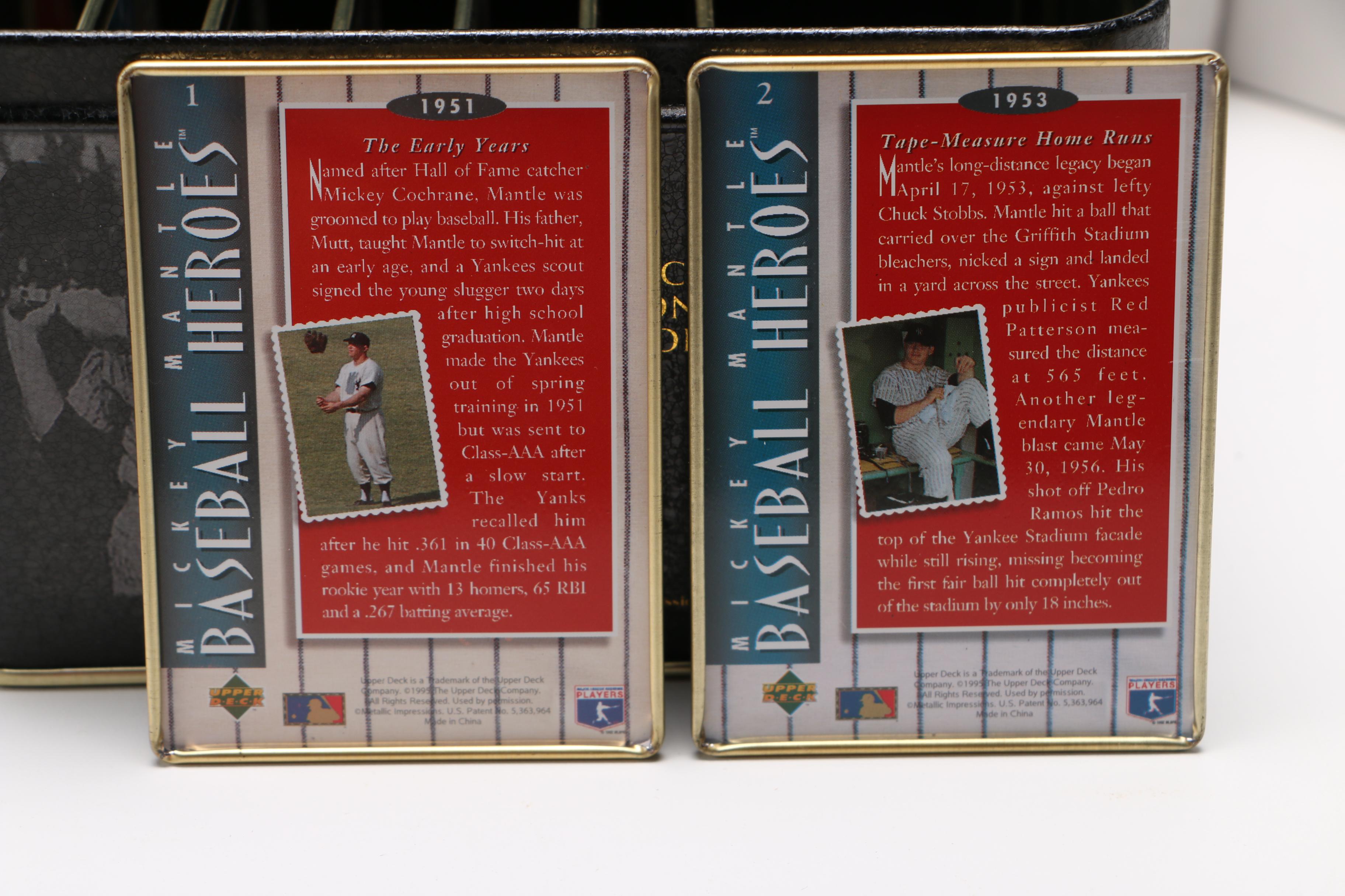 1990s and 2000s Score and Upper Deck Trading Cards