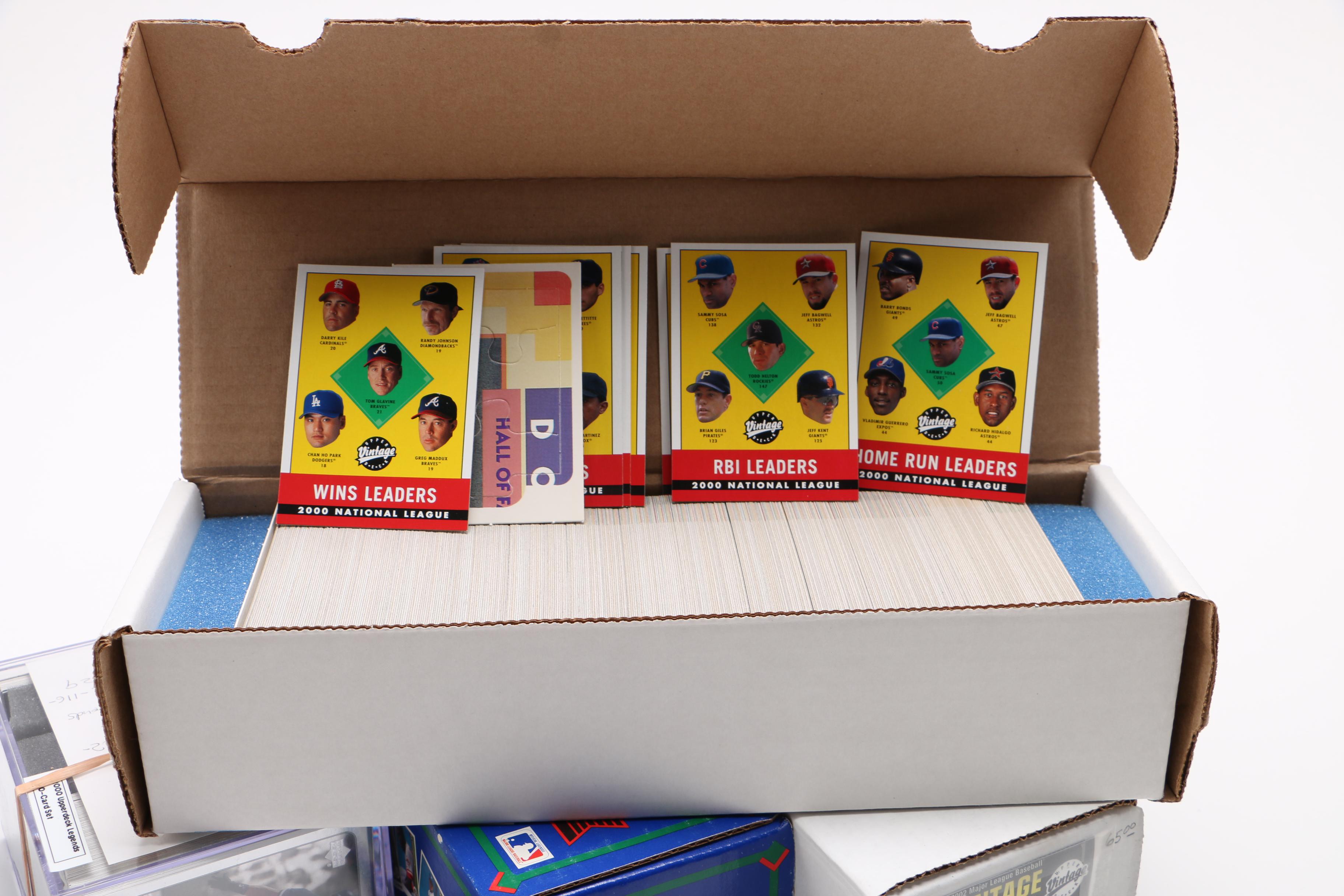 1990s and 2000s Score and Upper Deck Trading Cards