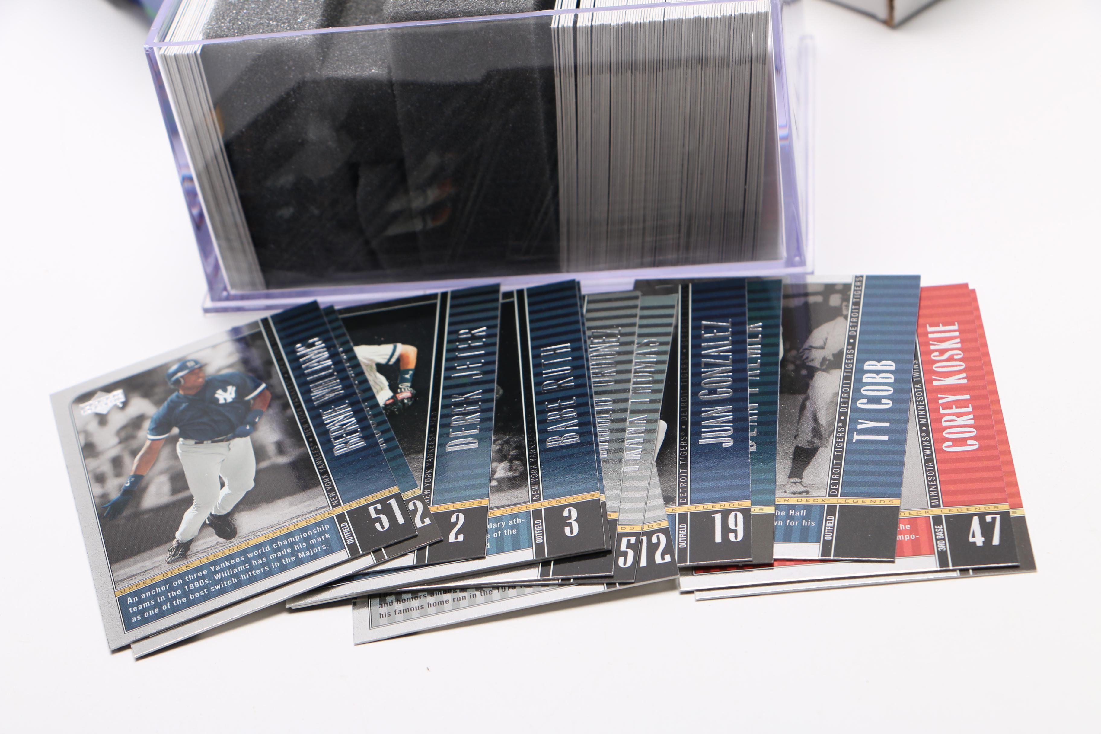 1990s and 2000s Score and Upper Deck Trading Cards