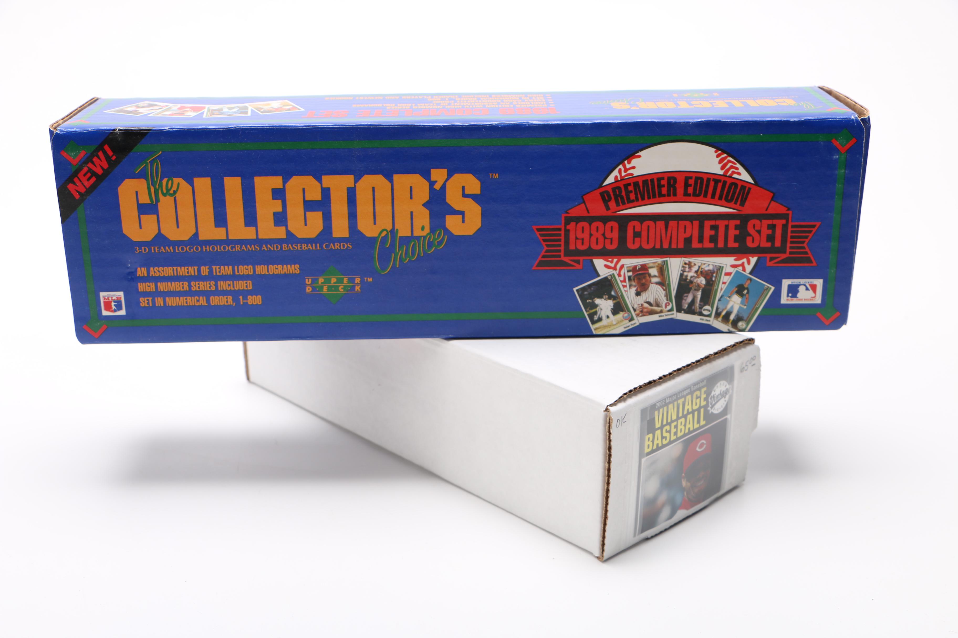 1990s and 2000s Score and Upper Deck Trading Cards