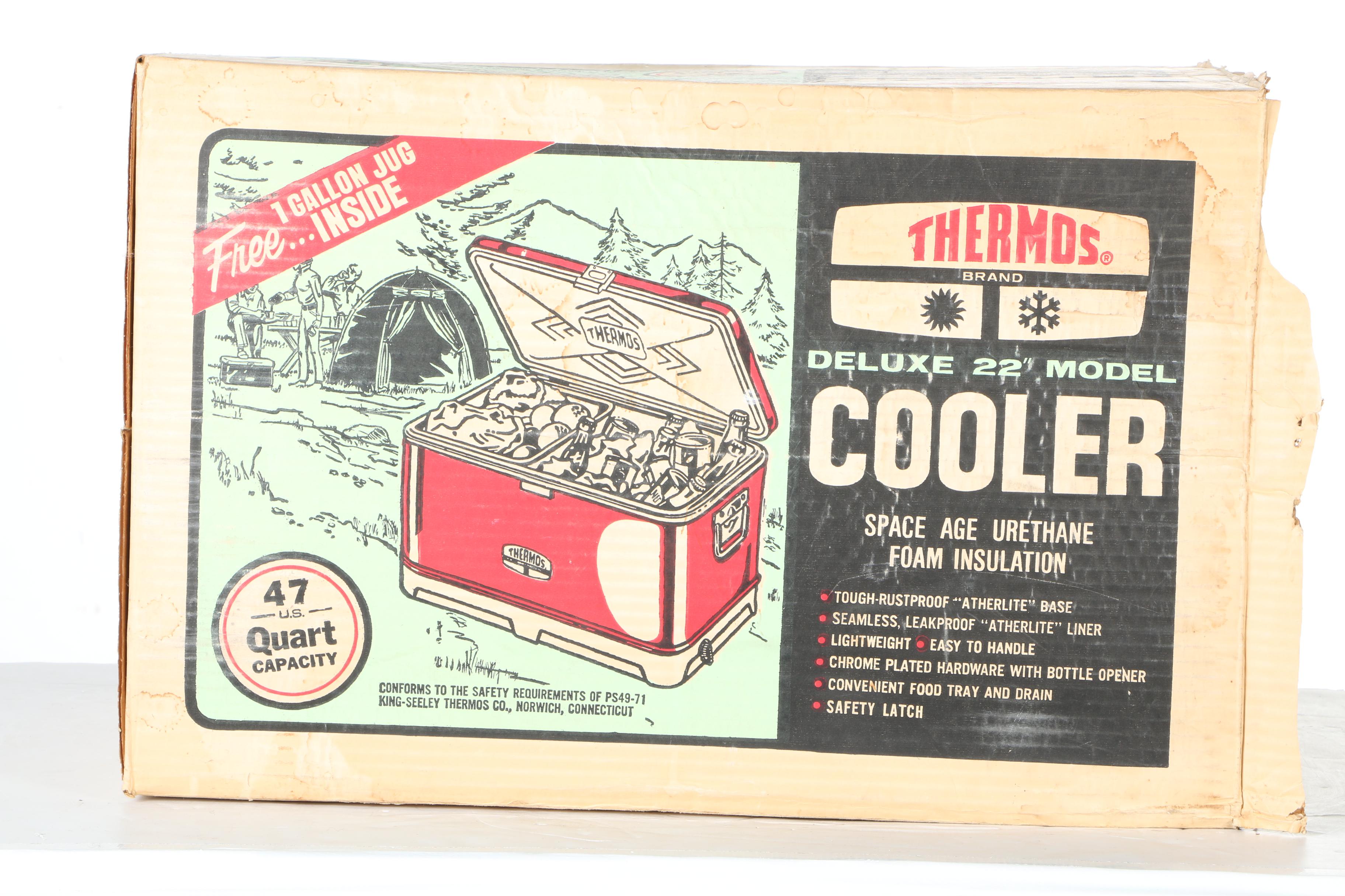 Vintage Thermos Brand Cooler