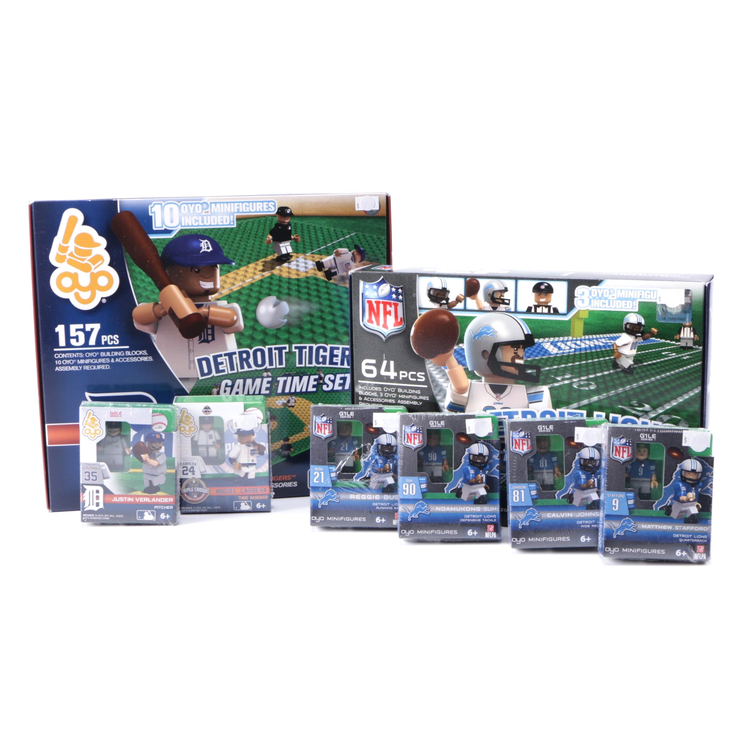 Collection of Detroit Oyo Toys