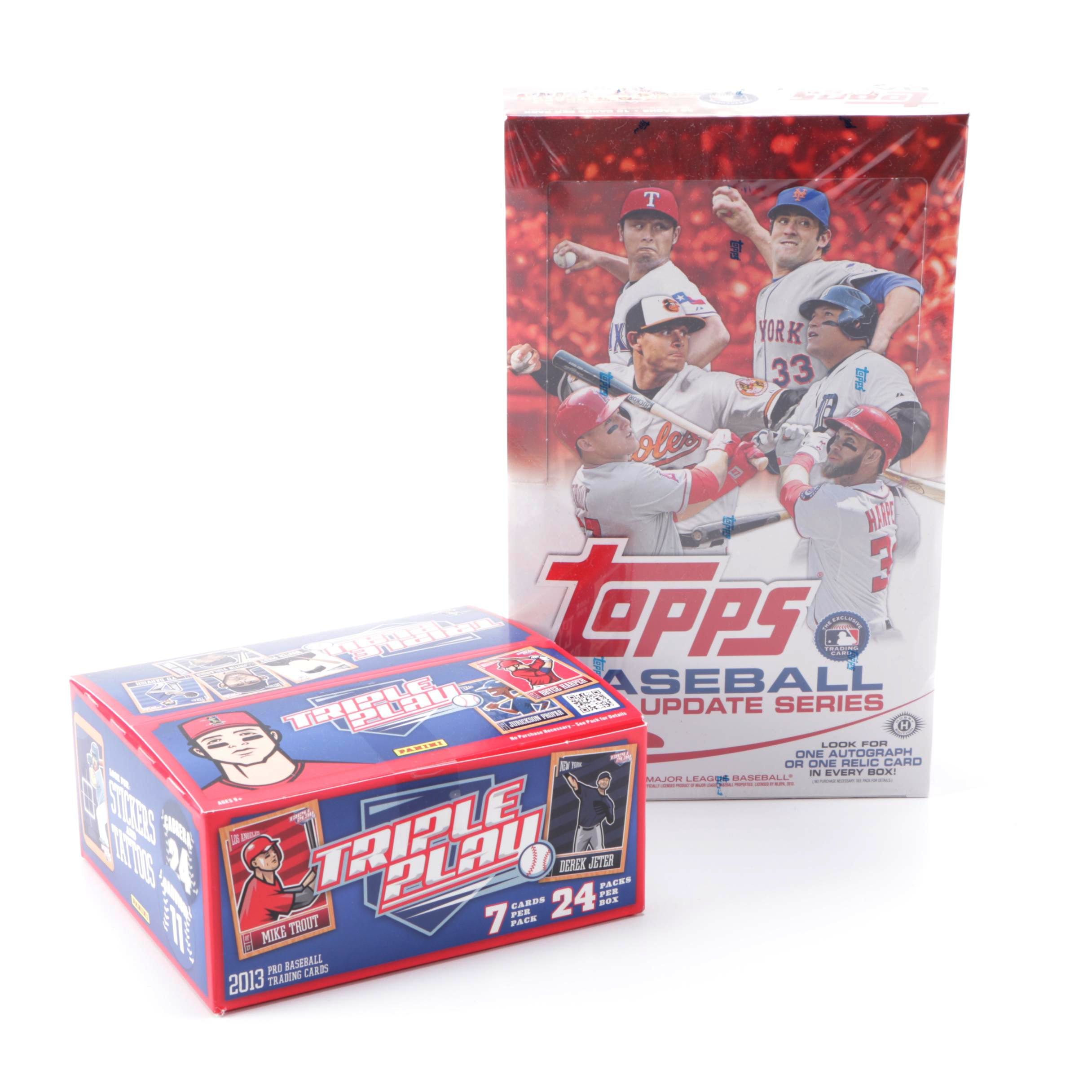 Factory Sealed 2013 Baseball Cards