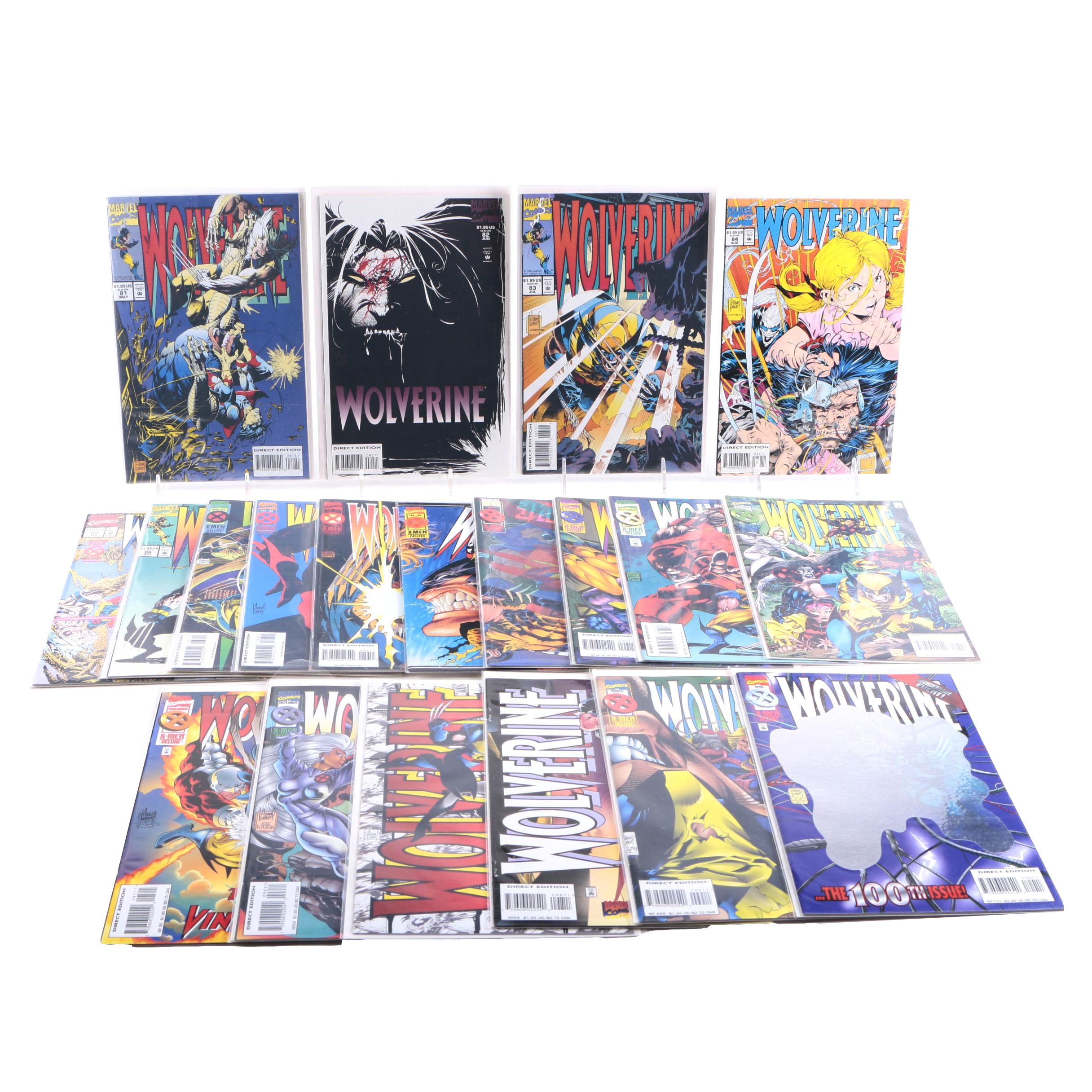 "Wolverine" Series 1 Issues 81-100