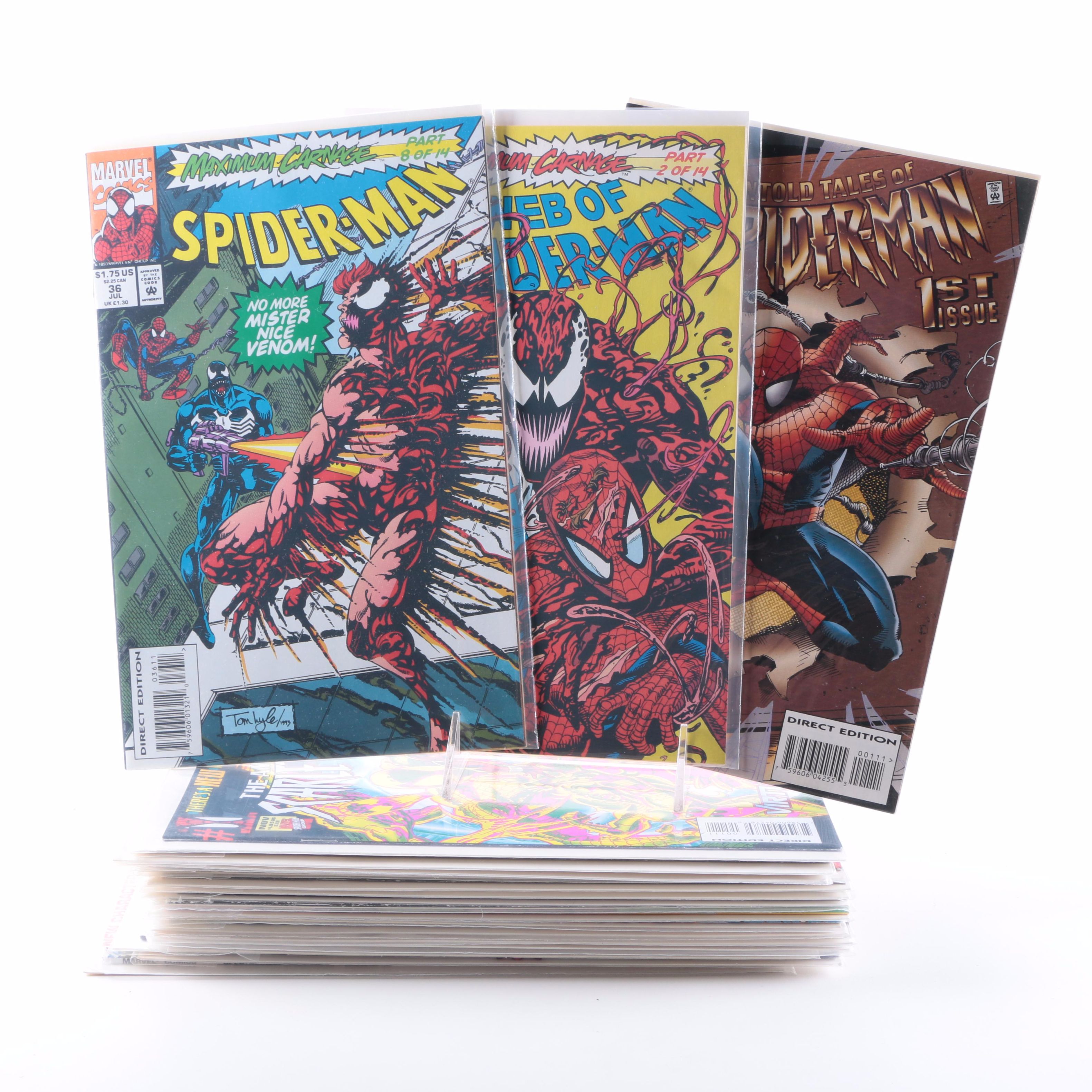 Assortment of Modern Age "Spider-Man" Related Marvel Comics