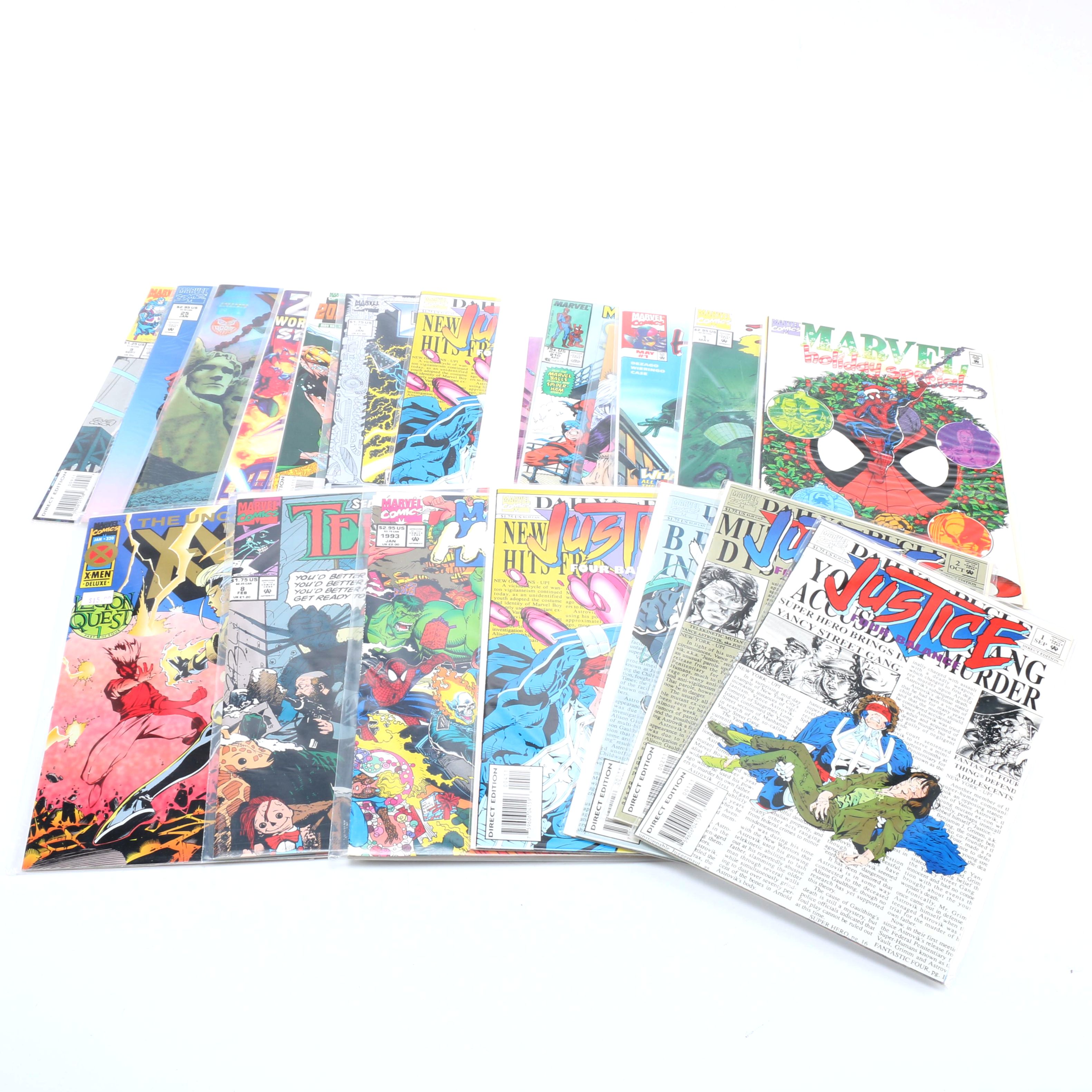 Assortment of Modern Age Marvel Comics