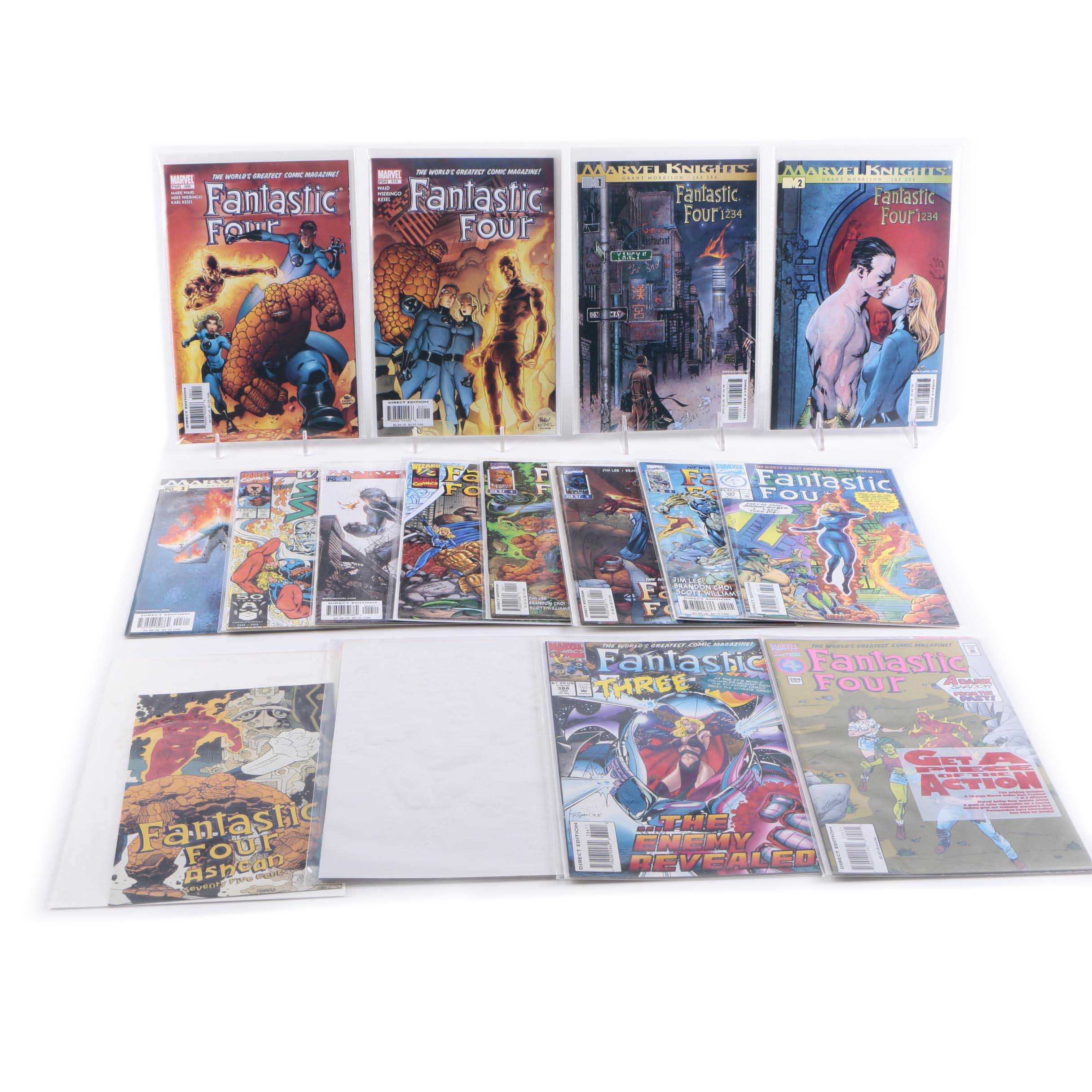 Modern Age Comics featuring the Fantastic Four