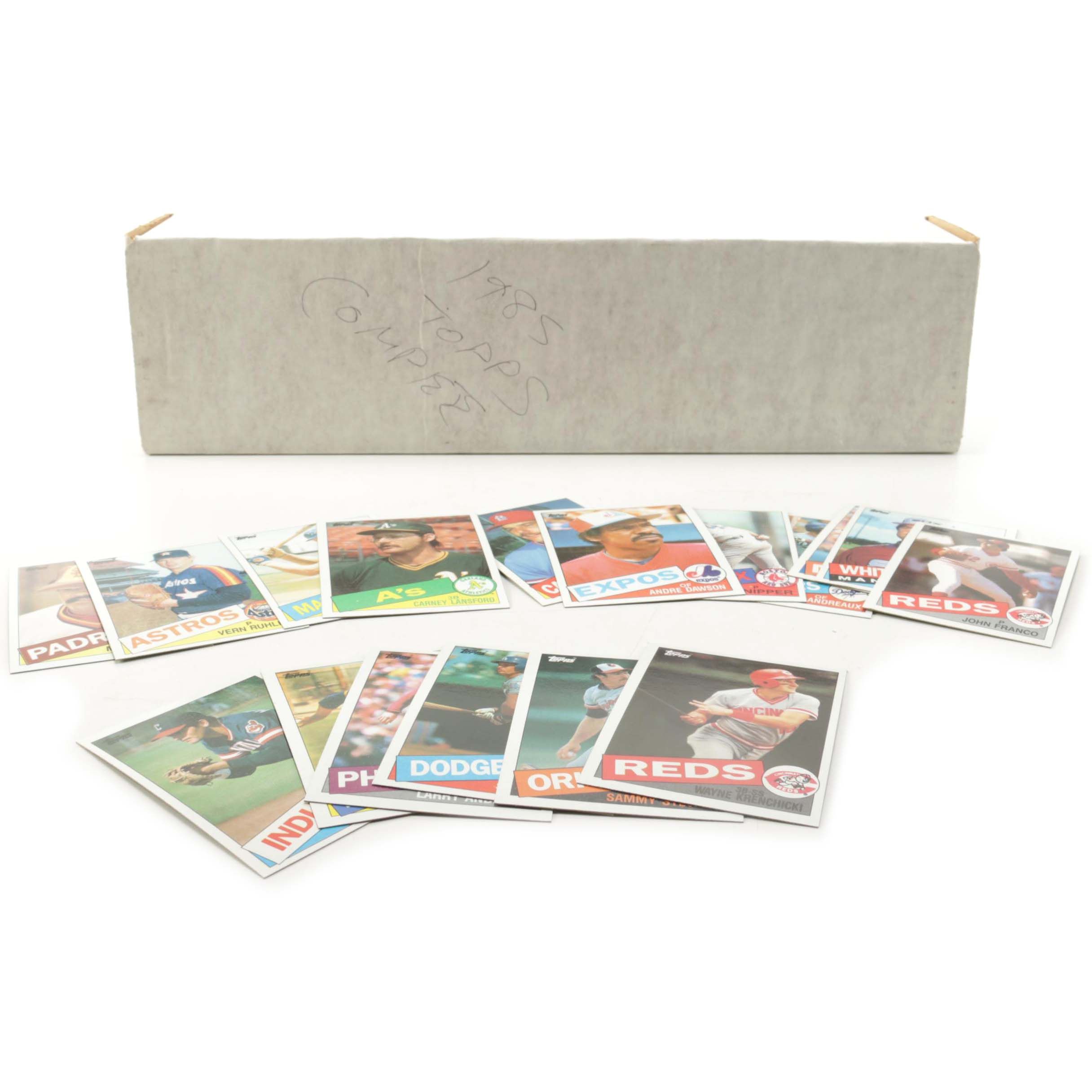 Complete 1985 Topps Baseball Card Set