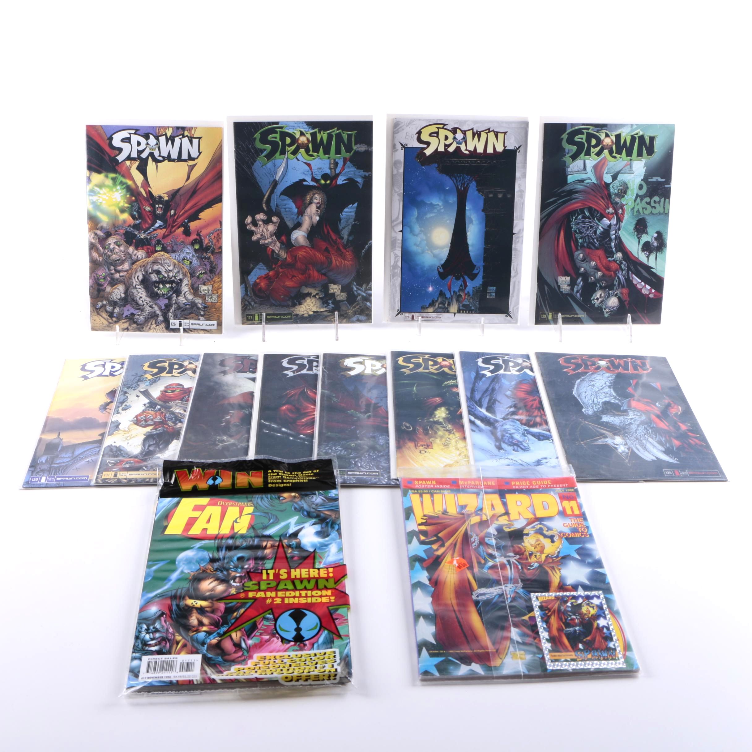 "Spawn" Comic Books by Image Comics and Magazines Featuring Spawn