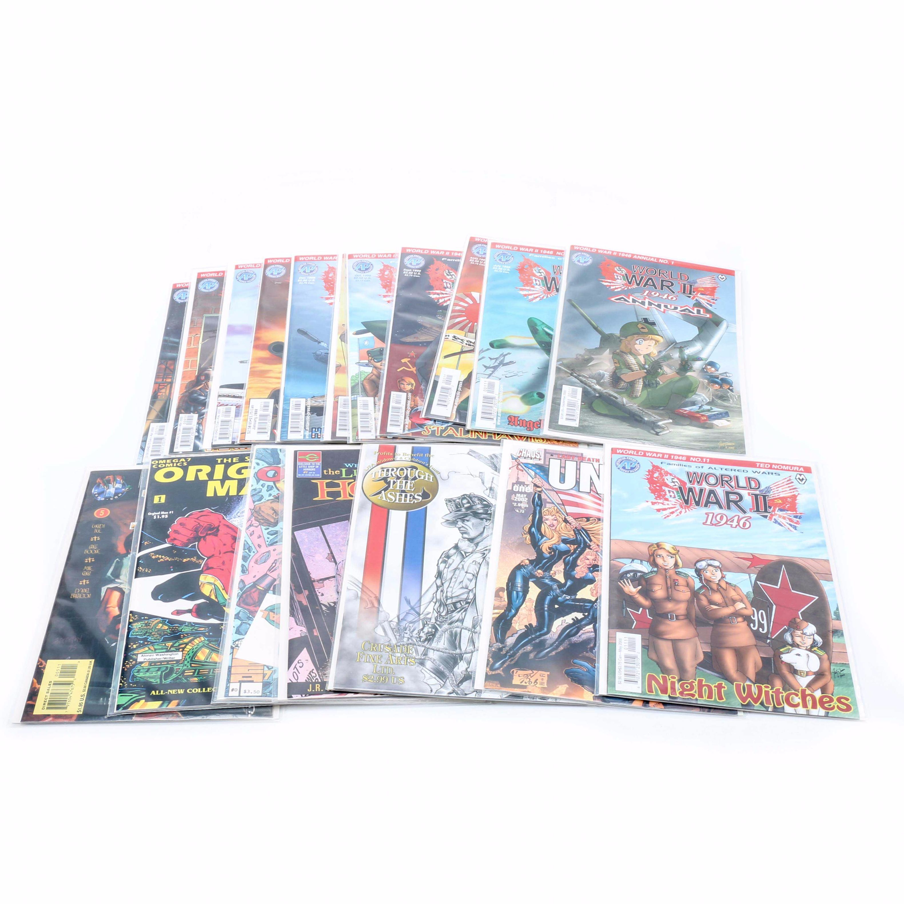 Modern Age Small Publisher Comics featuring Antarctic Press