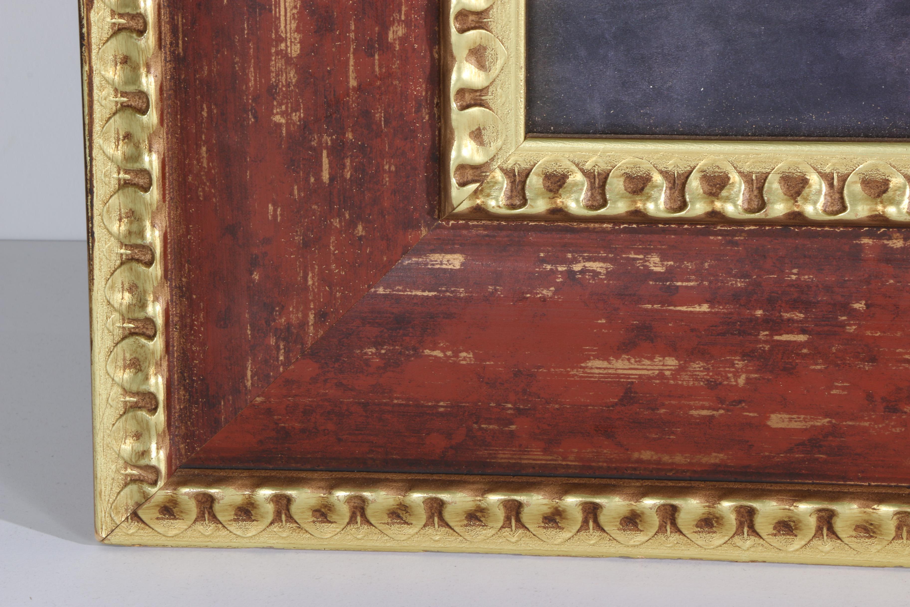 Framed Floral Offset Lithograph by Cedar Creek Collection