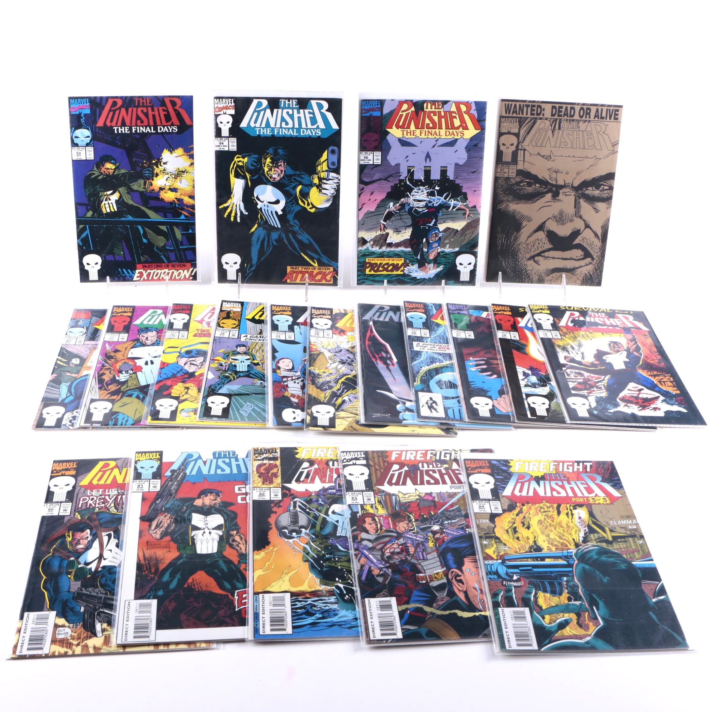 Collection of Modern Age "The Punisher" Comics