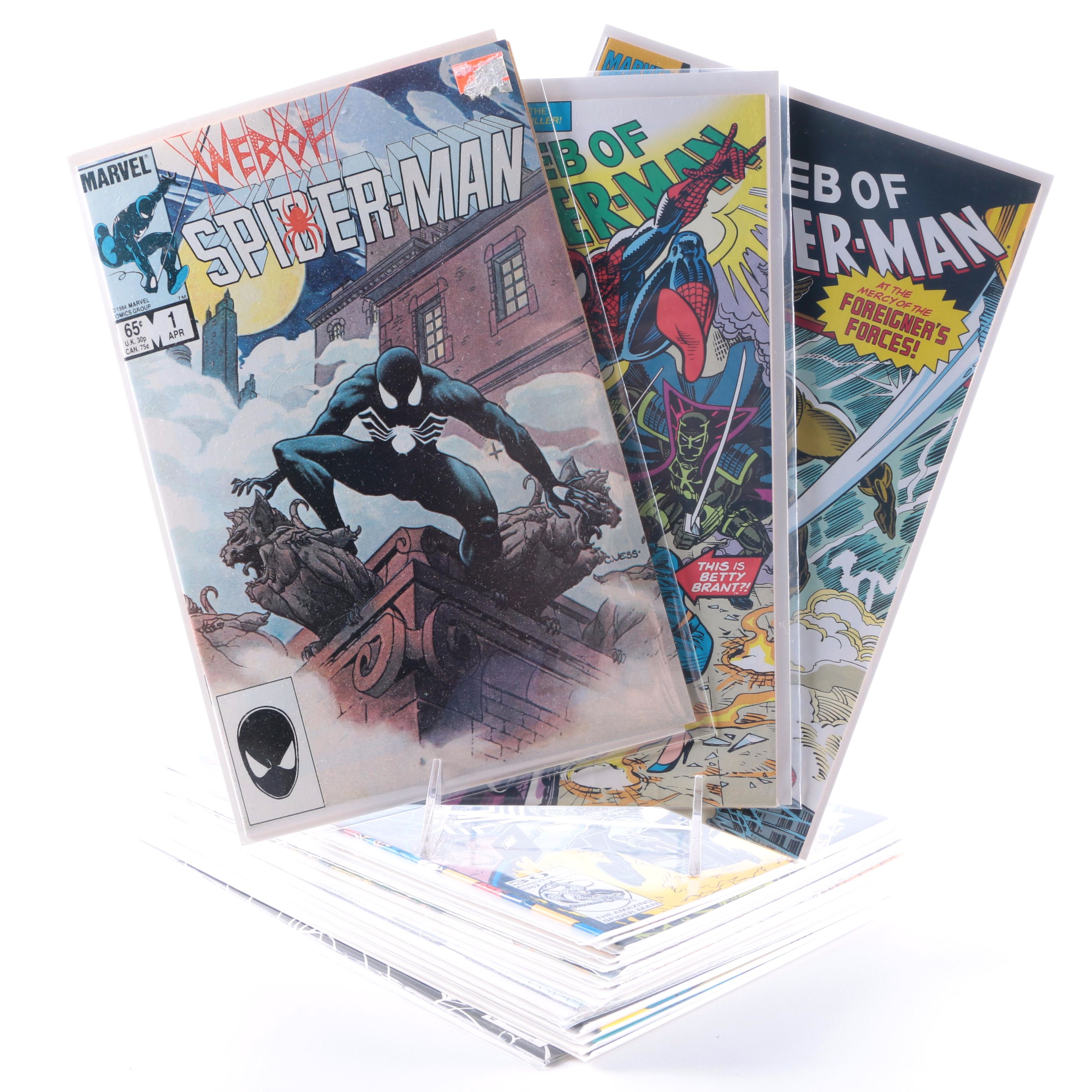 Modern Age "Web of Spider-Man" Comics Including Issue #1