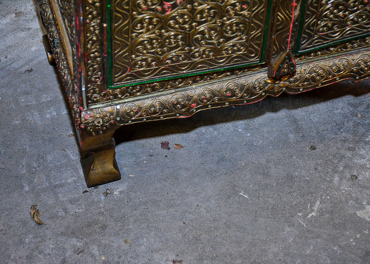 Indonesian Style Decorated Cabinet