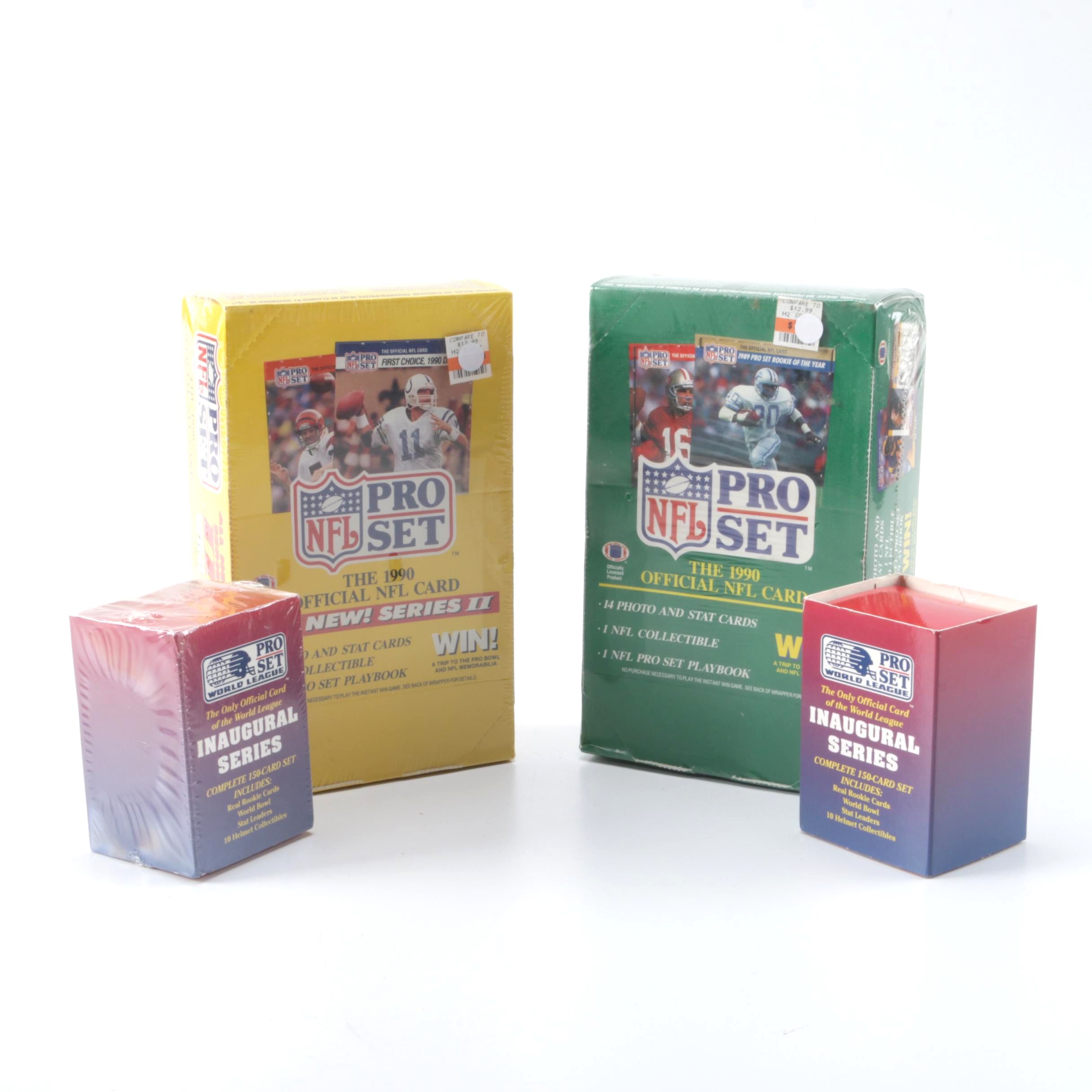 1990s NFL Pro Set Cards