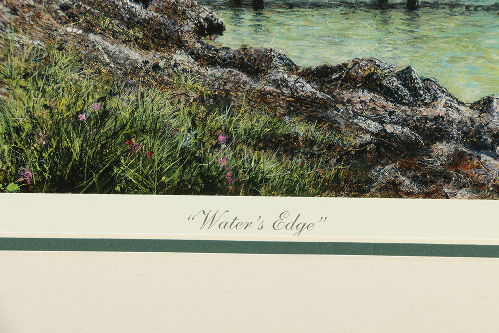 Tripp Harrison Limited Edition Offset Lithograph on Paper "Water’s Edge"