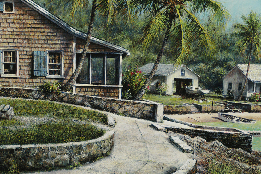 Tripp Harrison Limited Edition Offset Lithograph on Paper "Water’s Edge"