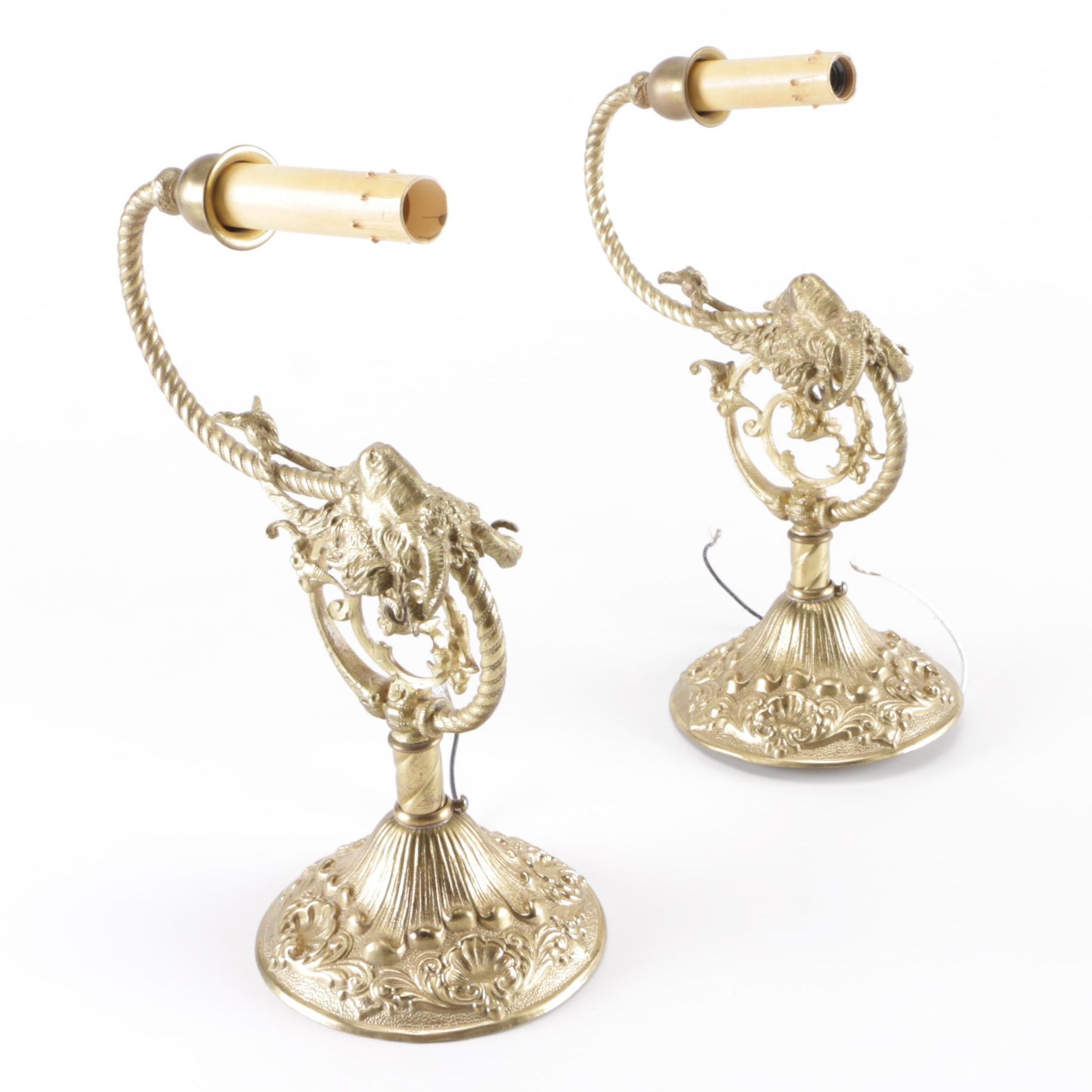 Brass Sconce Candle Lights