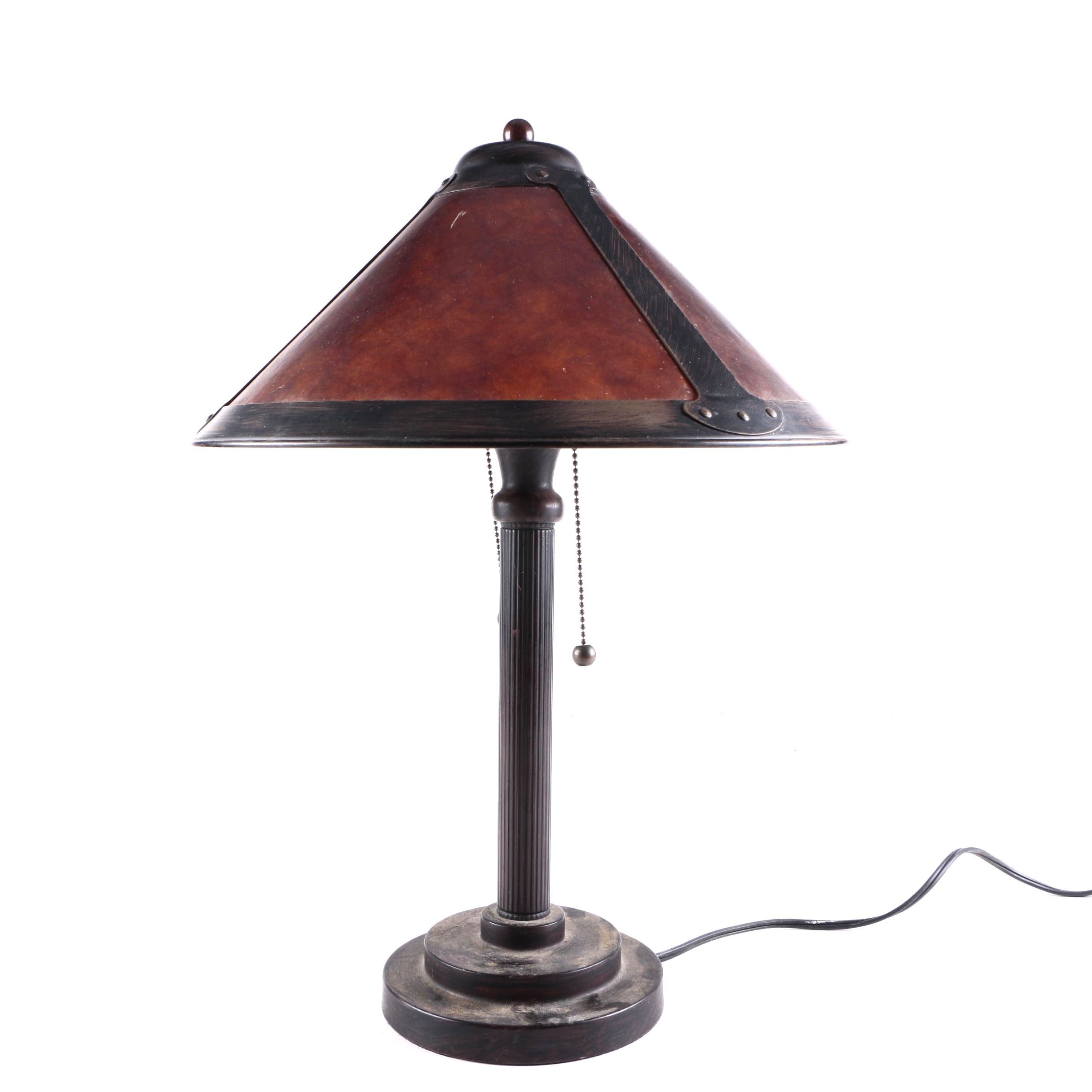 Dual Socket Table Lamp