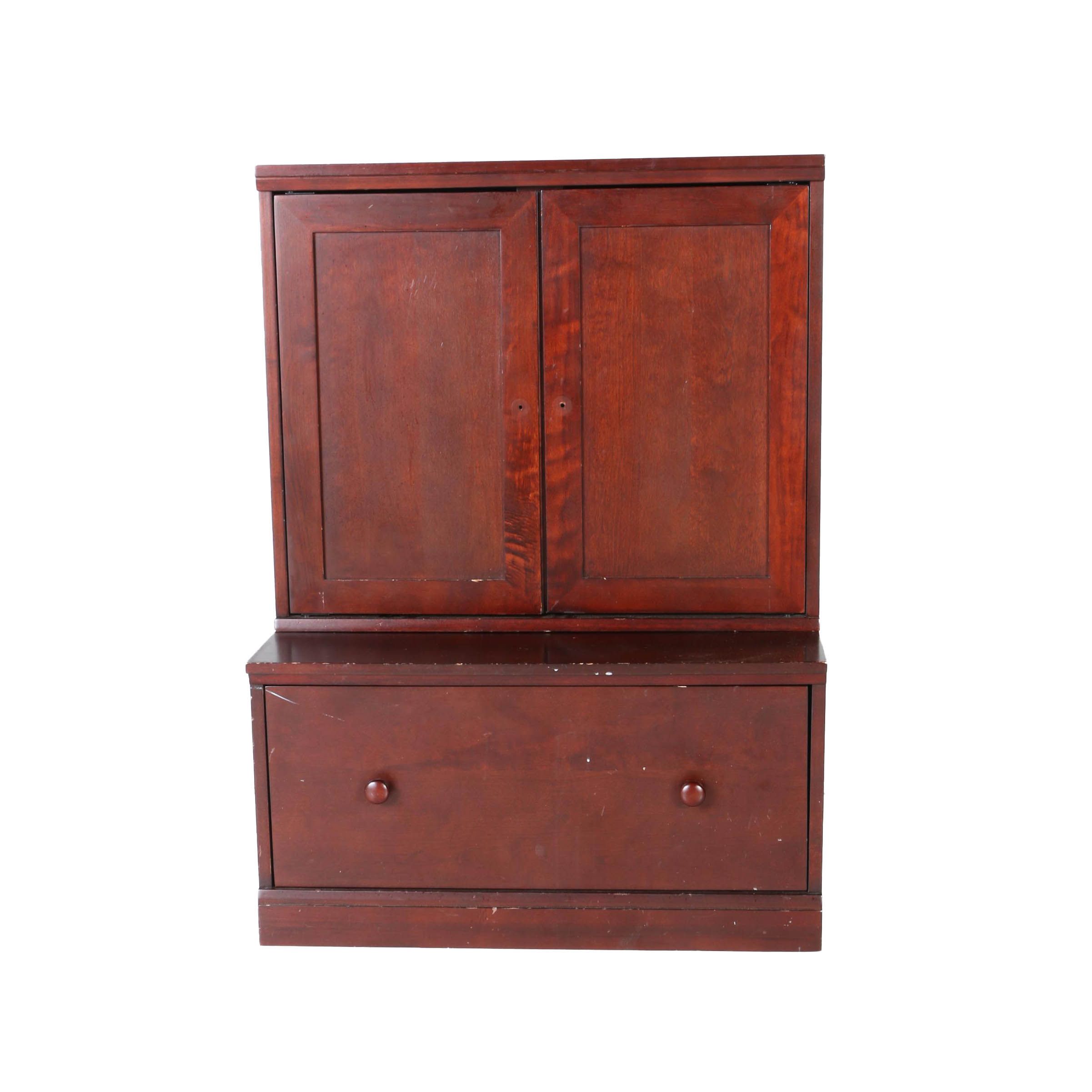 "Cameron" Step Back Cubby Cabinet by Pottery Barn Kids