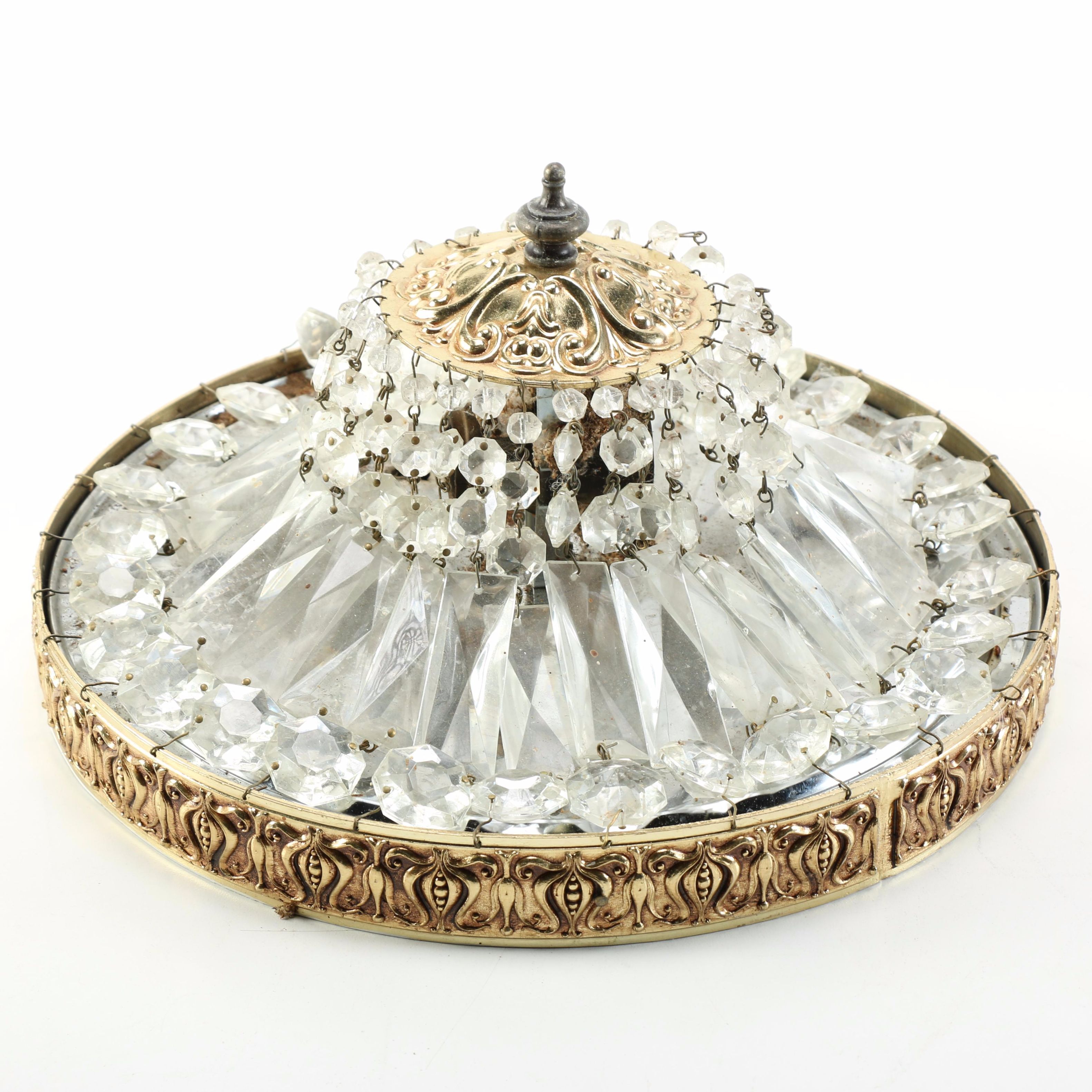 Crystal Ceiling Light Fixture