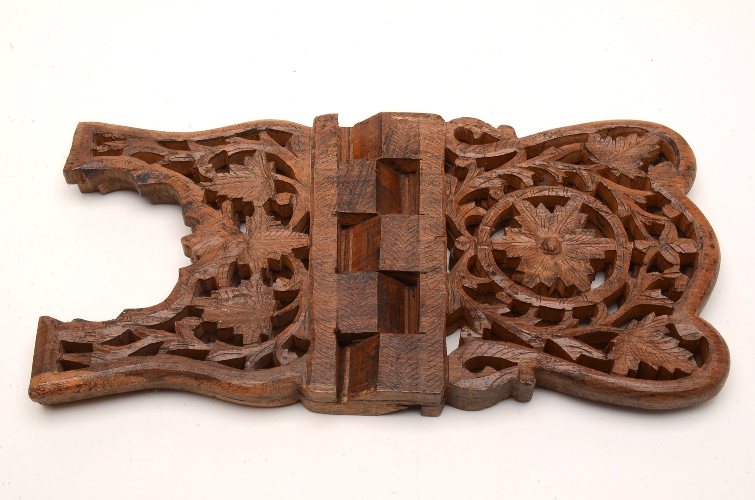 Antique 1891 Complete Text Pictorial Family Bible with Book Stand