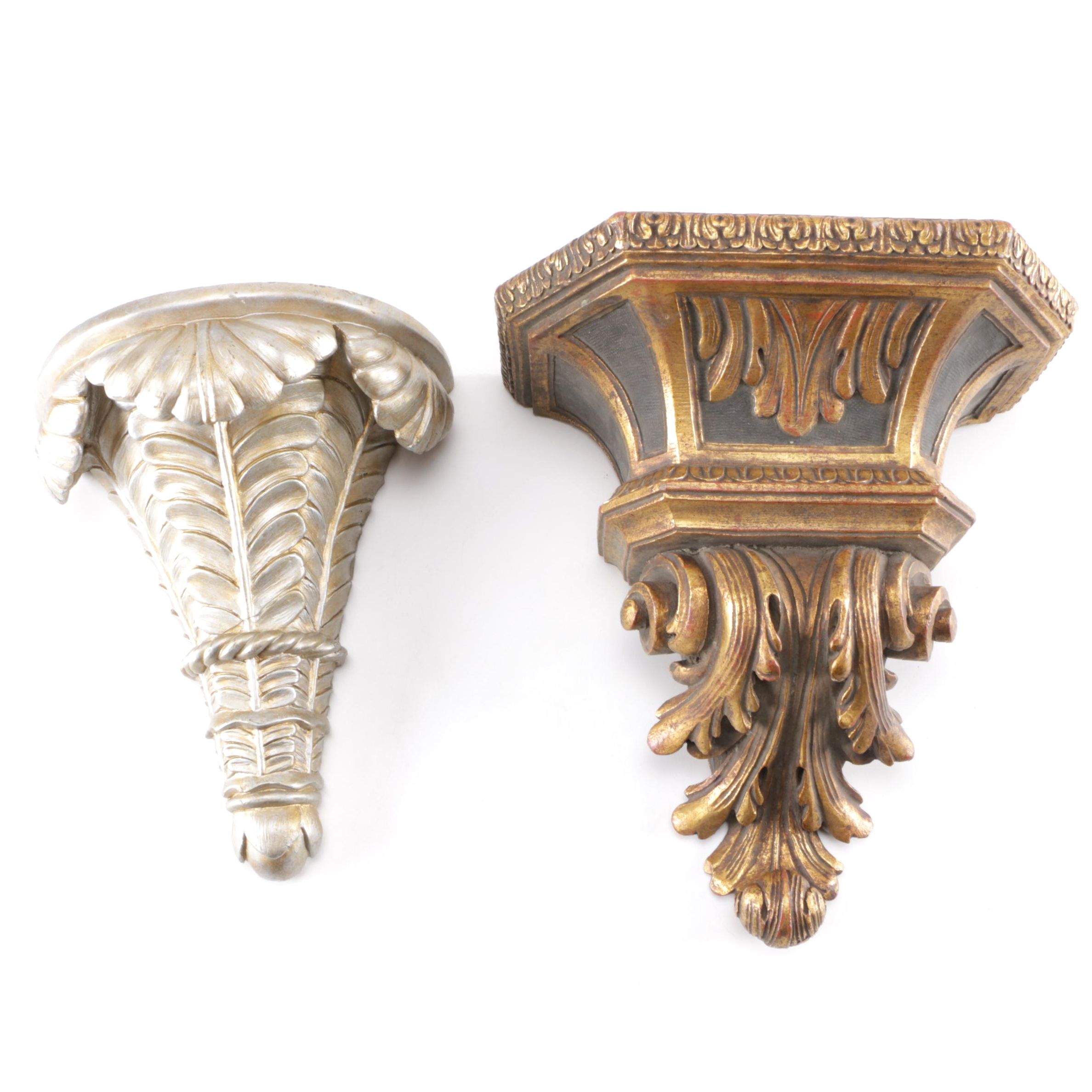 Wall Shelf and Planter Including Decoline