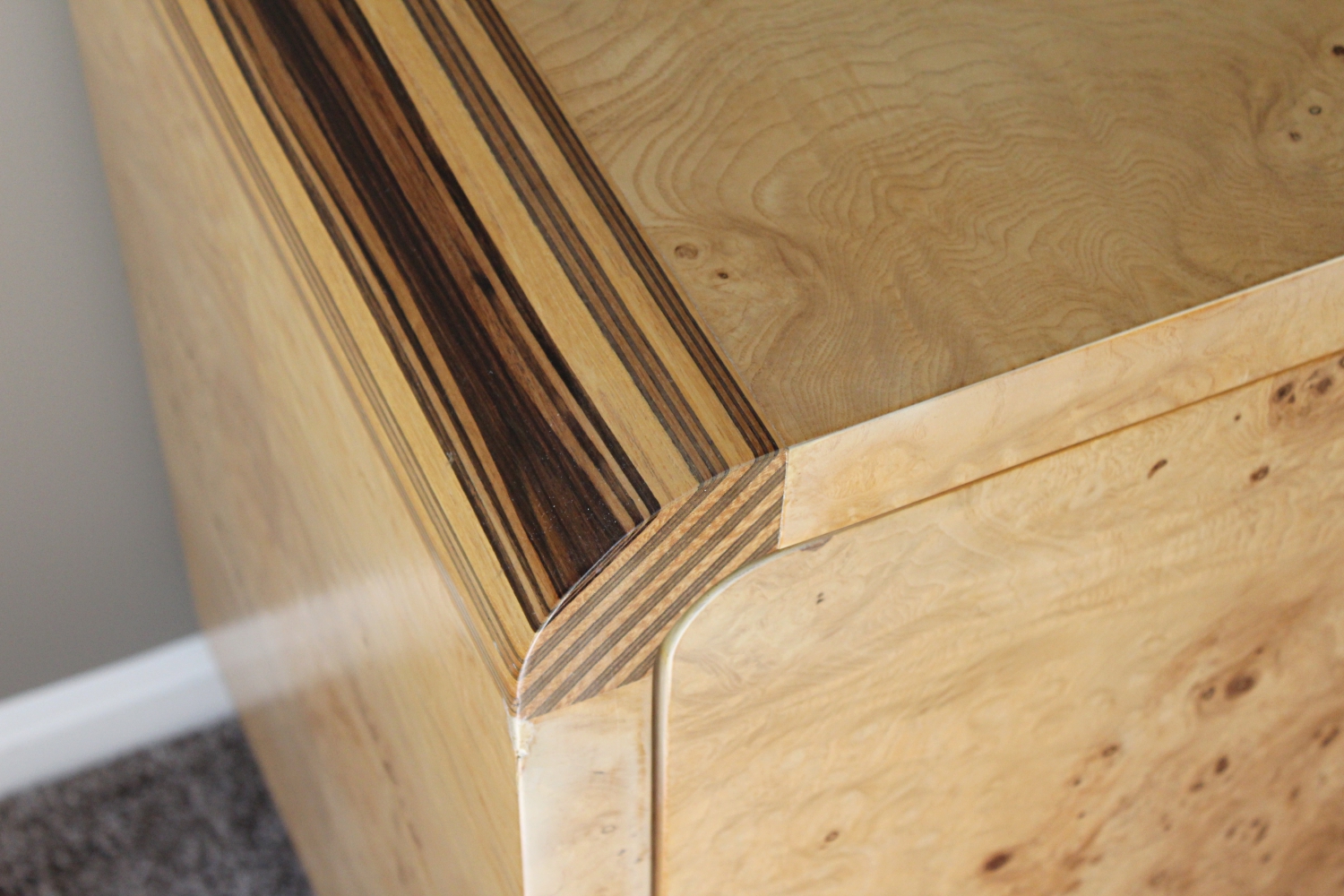 Henredon Scene Two Burl Wood Sideboard