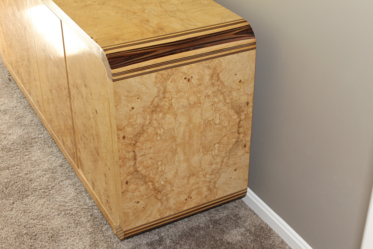 Henredon Scene Two Burl Wood Sideboard